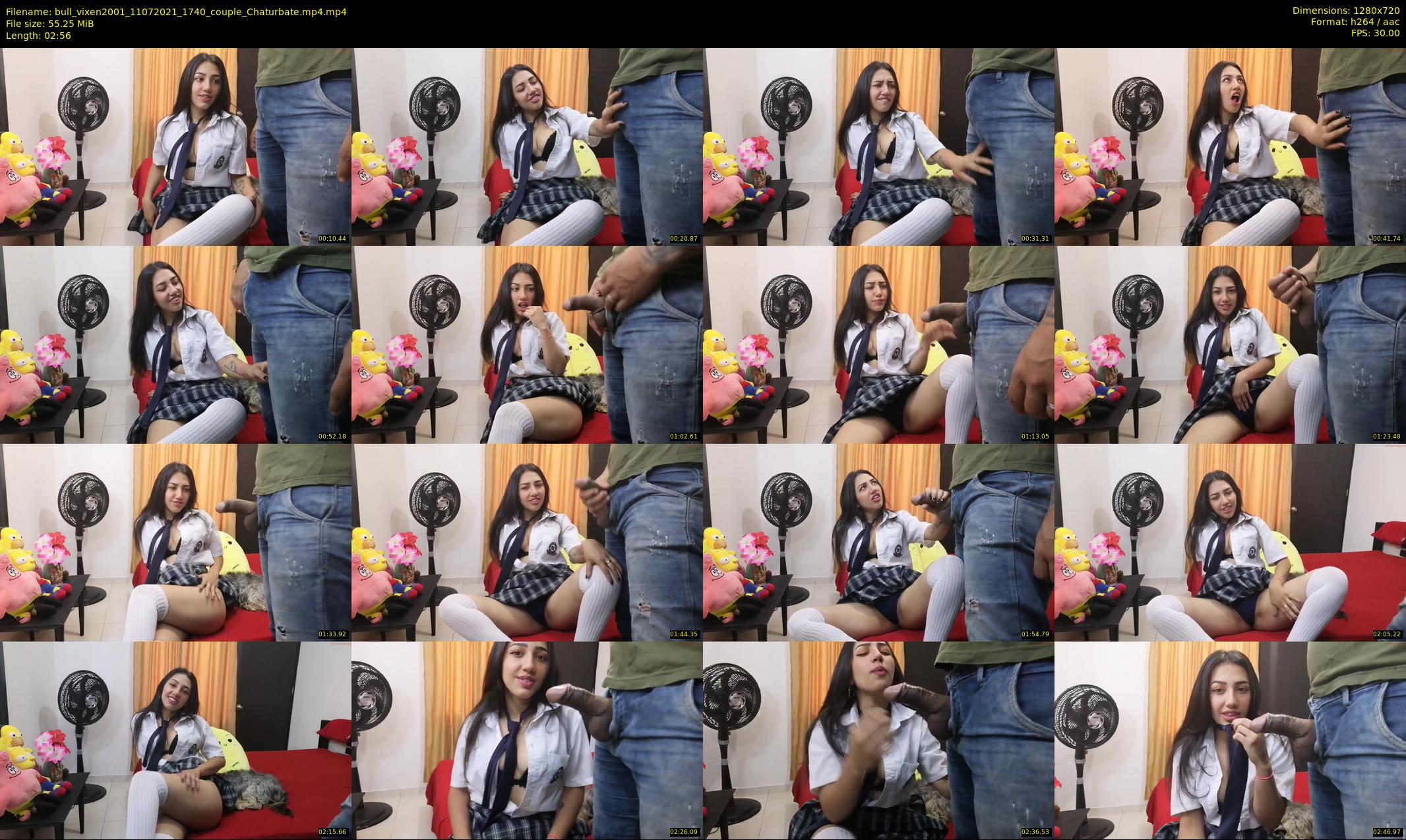 bull_vixen2001 — 3 minute Chaturbate couple cam show recording, 720p, Jul 11, 2021