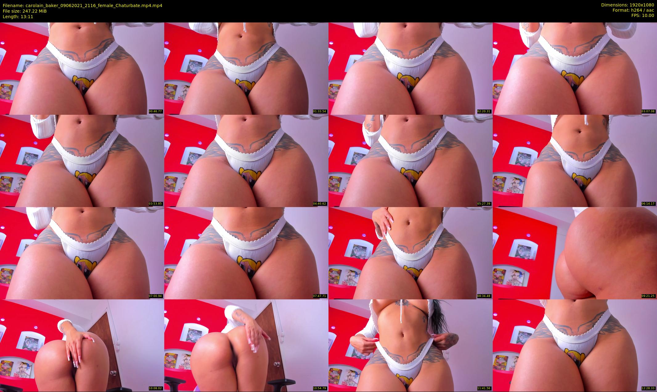 carolain_baker — 14 minute Chaturbate female cam show recording, 1080p, Jun 9, 2021