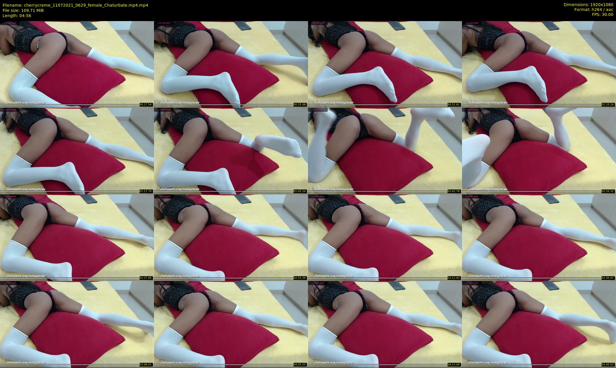 cherrycreme — 5 minute Chaturbate female cam show recording, 1080p, Jul 11, 2021