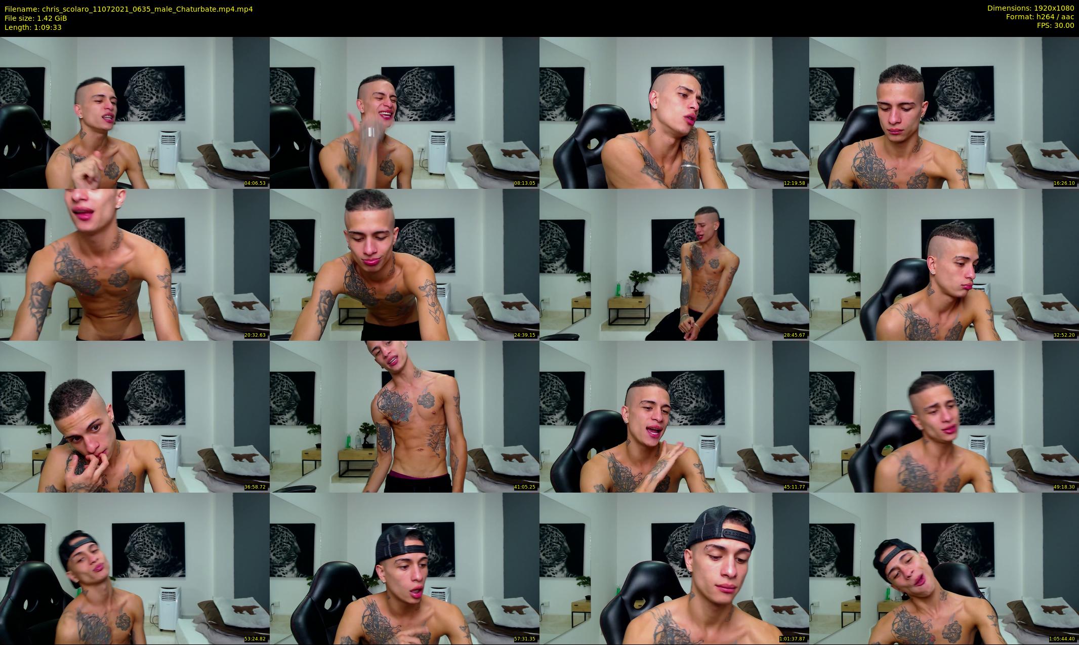 chris_scolaro — 70 minute Chaturbate male cam show recording, 1080p, Jul 11, 2021
