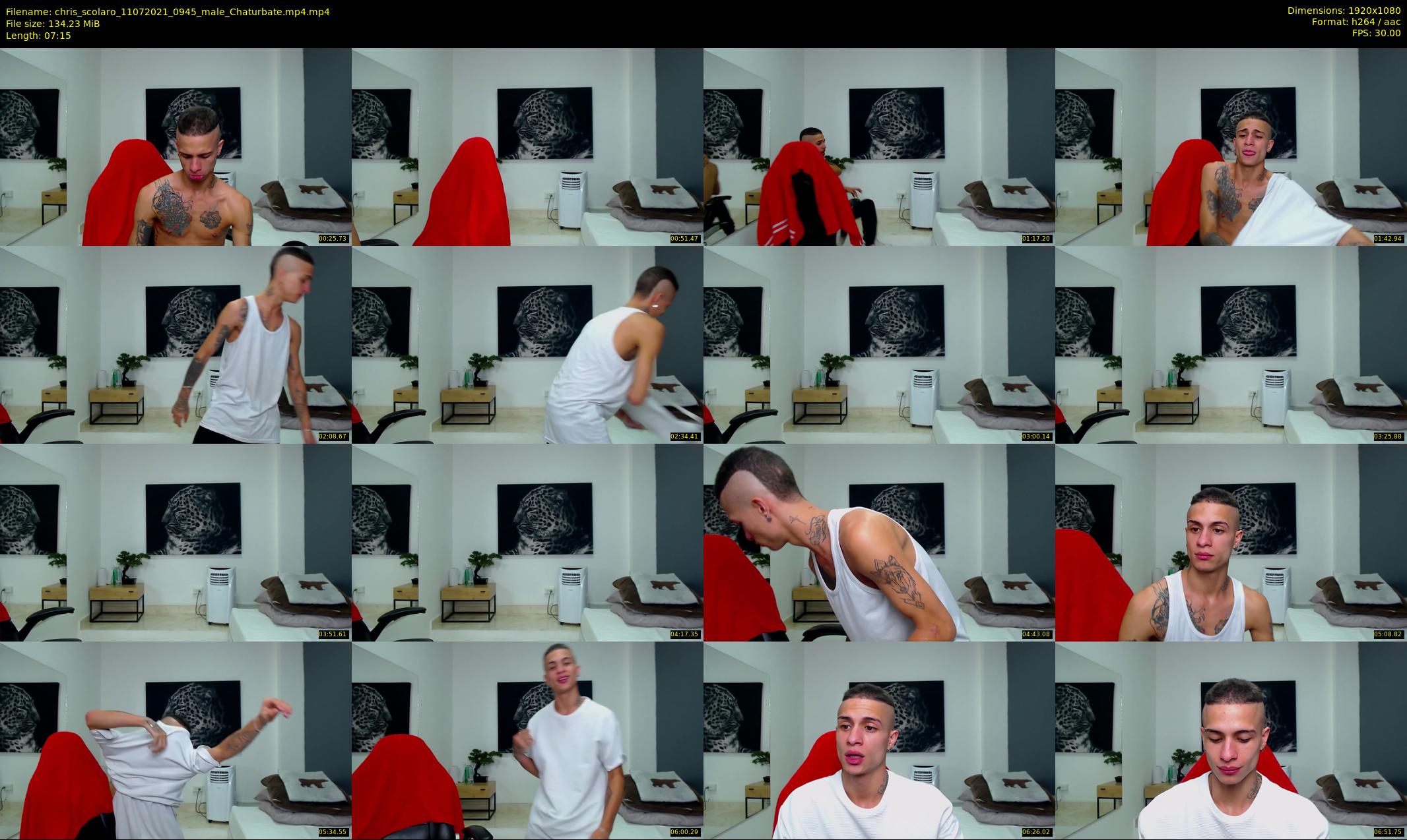 chris_scolaro — 8 minute Chaturbate male cam show recording, 1080p, Jul 11, 2021