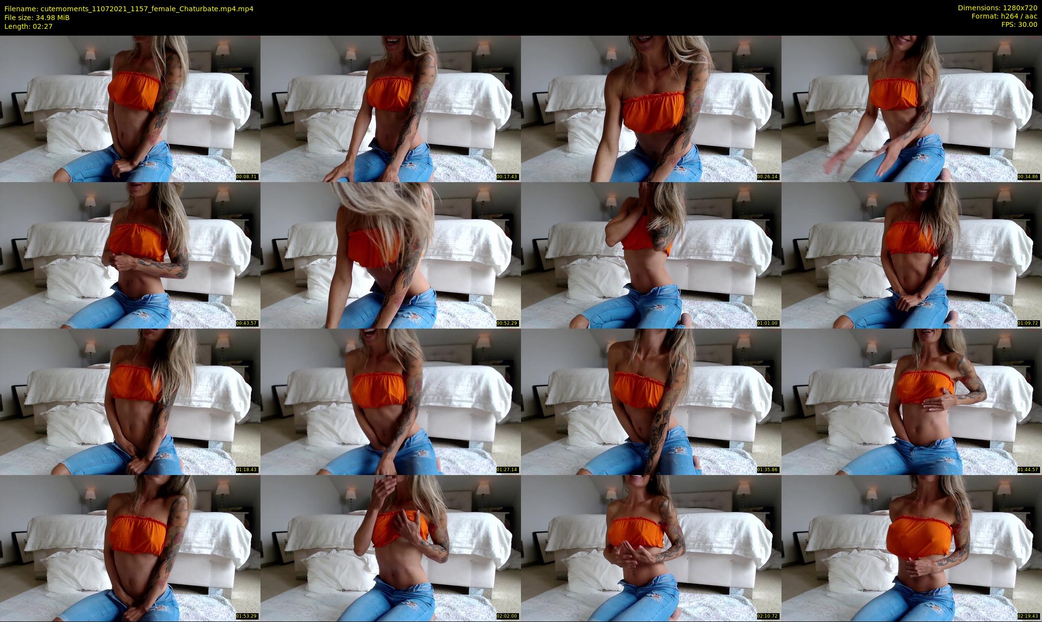 cutemoments — 3 minute Chaturbate female cam show recording, 720p, Jul 11, 2021