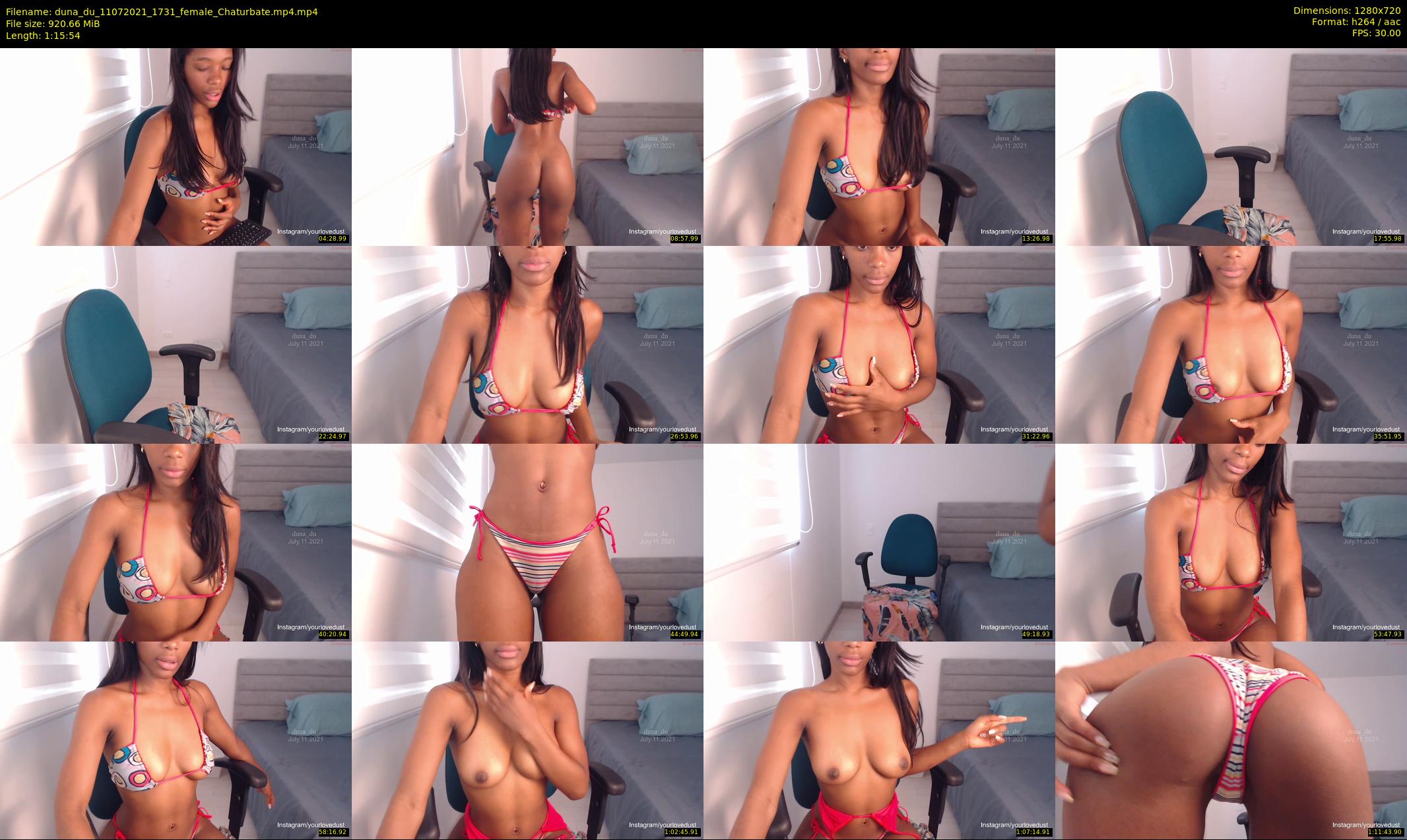 duna_du — 76 minute Chaturbate female cam show recording, 720p, Jul 11, 2021