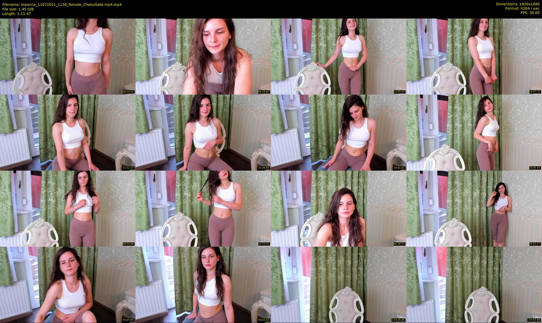 elaanna — 72 minute Chaturbate female cam show recording, 1080p, Jul 11, 2021