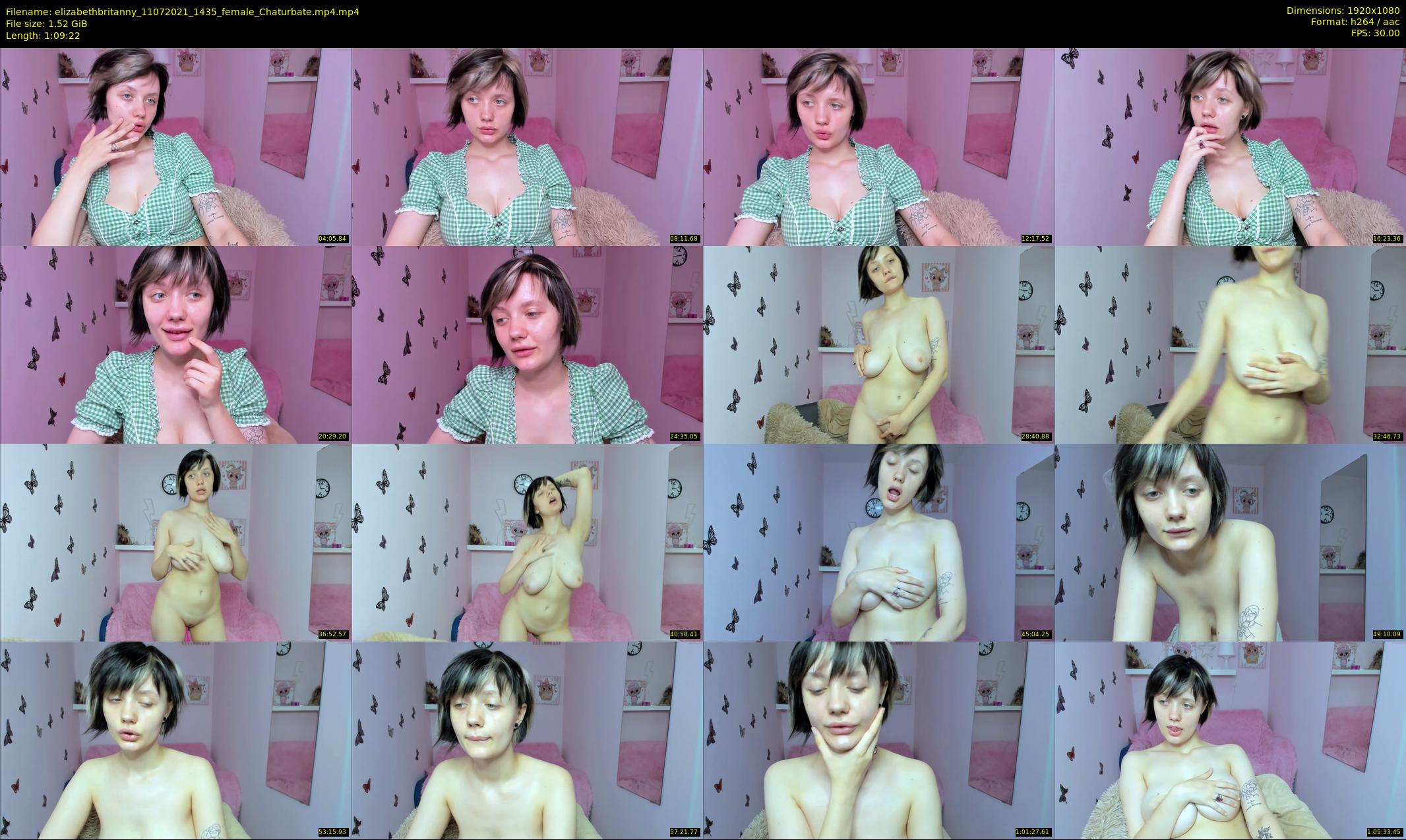 elizabethbritanny — 70 minute Chaturbate female cam show recording, 1080p, Jul 11, 2021