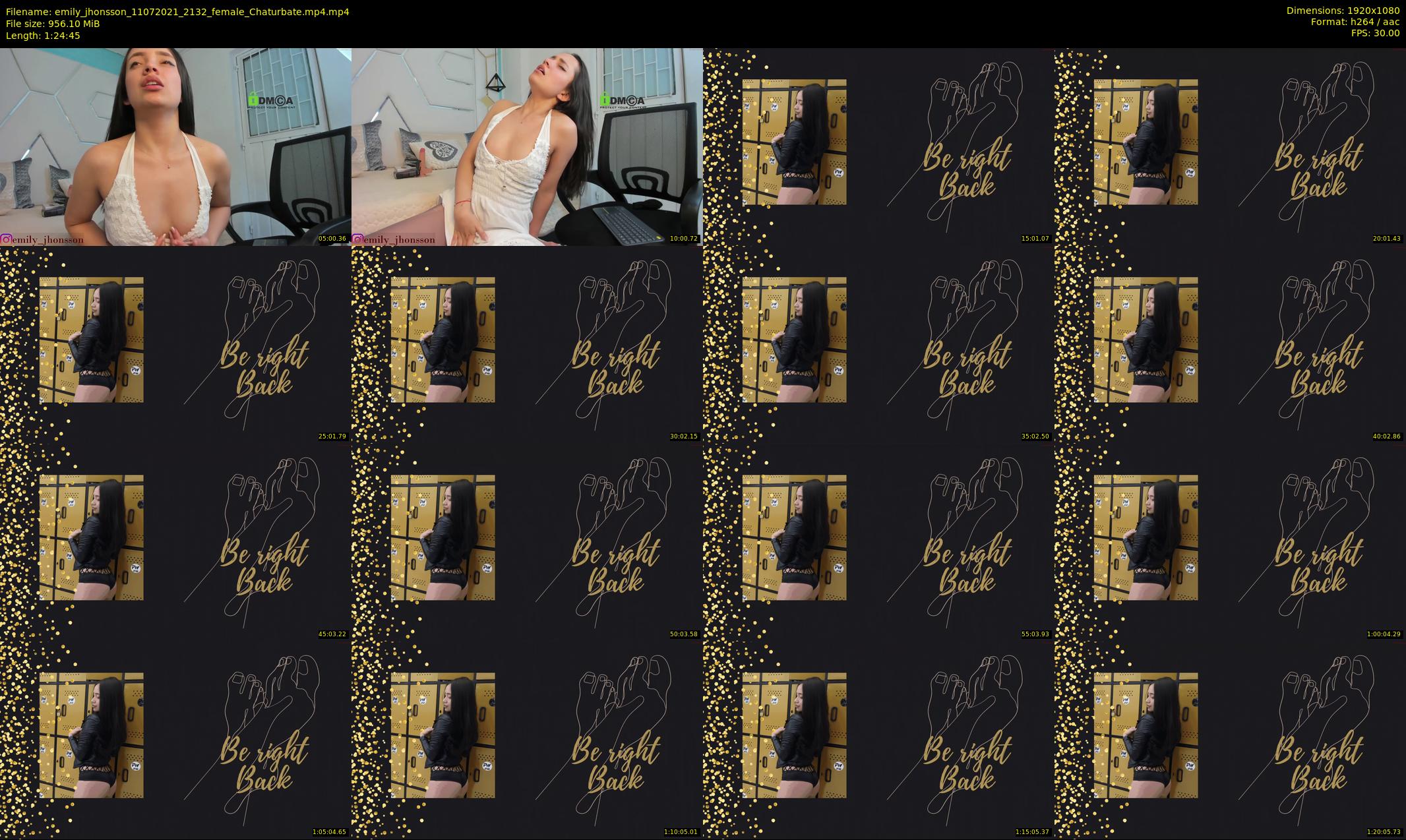 emily_jhonsson — 85 minute Chaturbate female cam show recording, 1080p, Jul 11, 2021