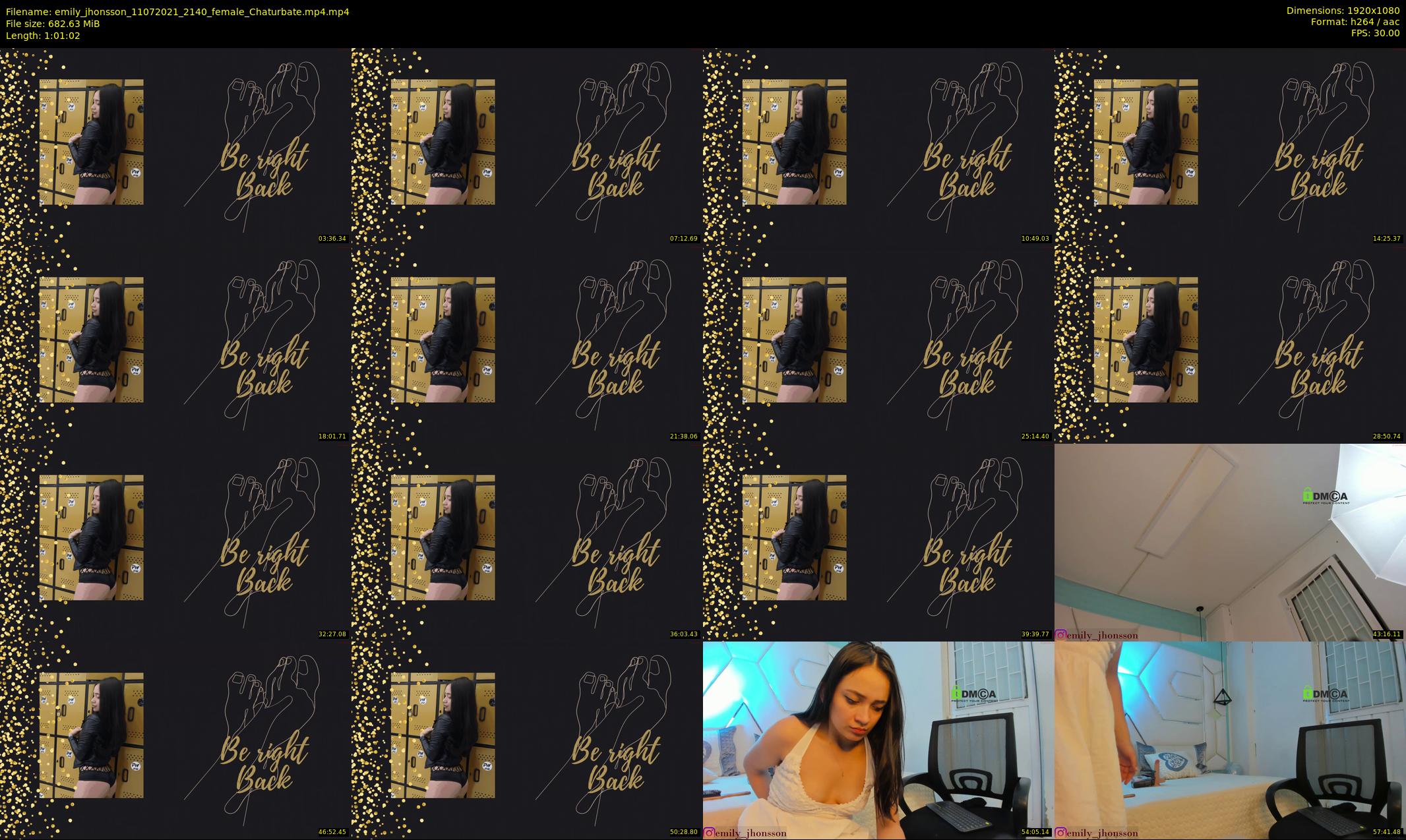 emily_jhonsson — 62 minute Chaturbate female cam show recording, 1080p, Jul 11, 2021