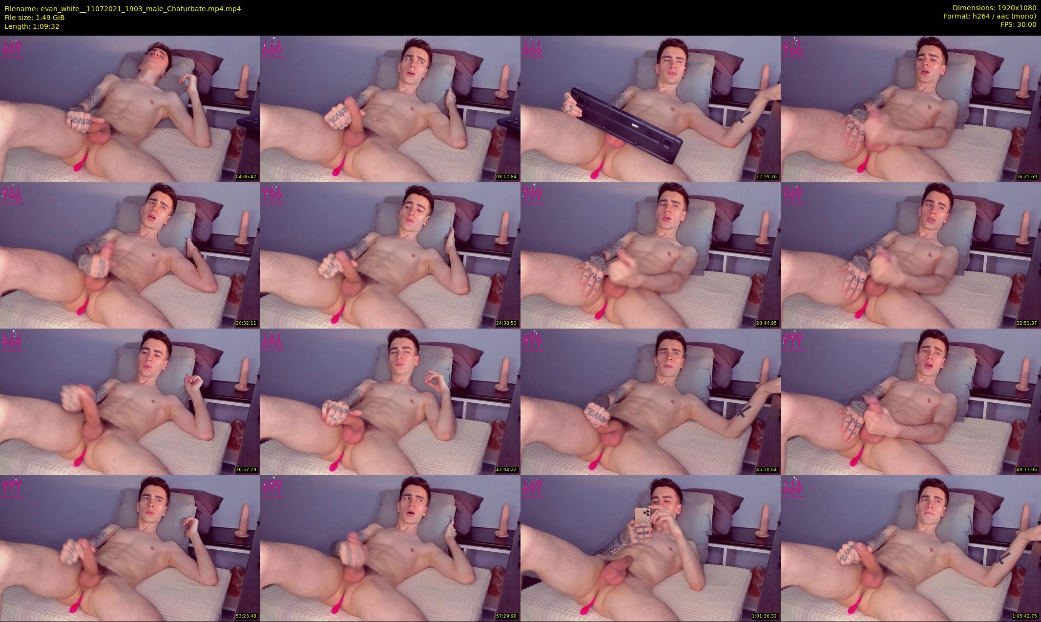 evan_white_ — 70 minute Chaturbate male cam show recording, 1080p, Jul 11, 2021