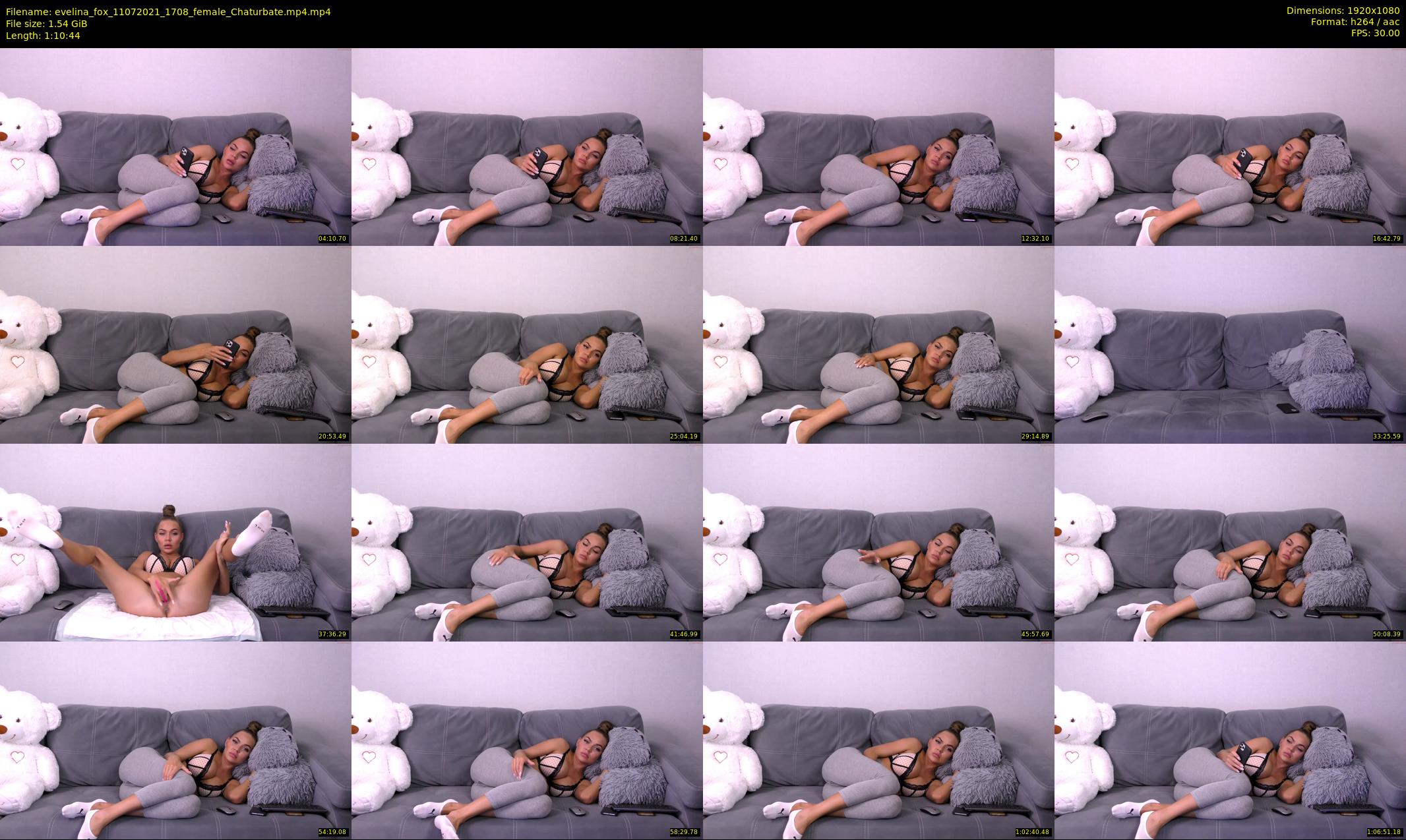 evelina_fox — 71 minute Chaturbate female cam show recording, 1080p, Jul 11, 2021