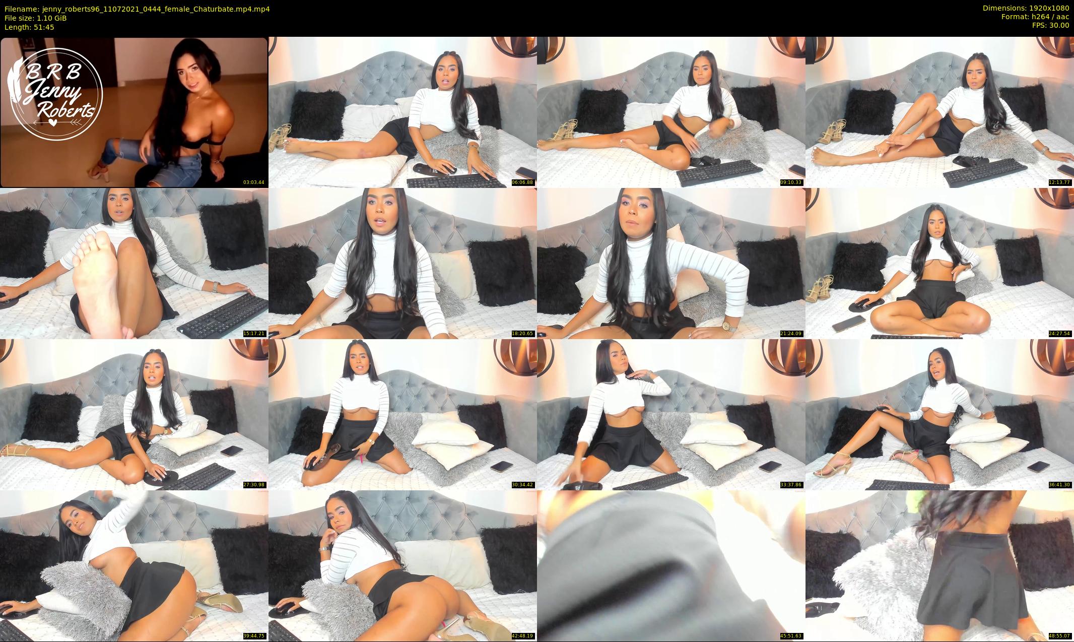 jenny_roberts96 — 52 minute Chaturbate female cam show recording, 1080p, Jul 11, 2021