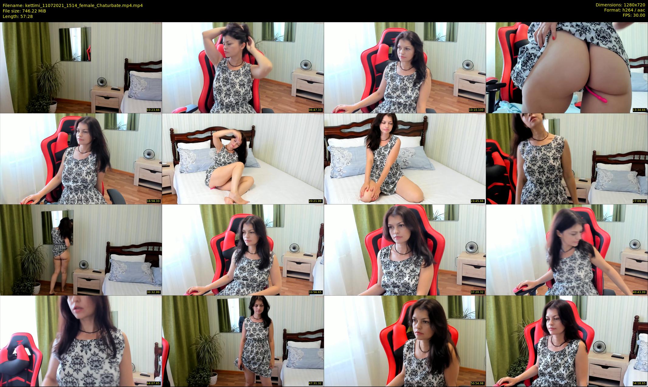 kettimi — 58 minute Chaturbate female cam show recording, 720p, Jul 11, 2021