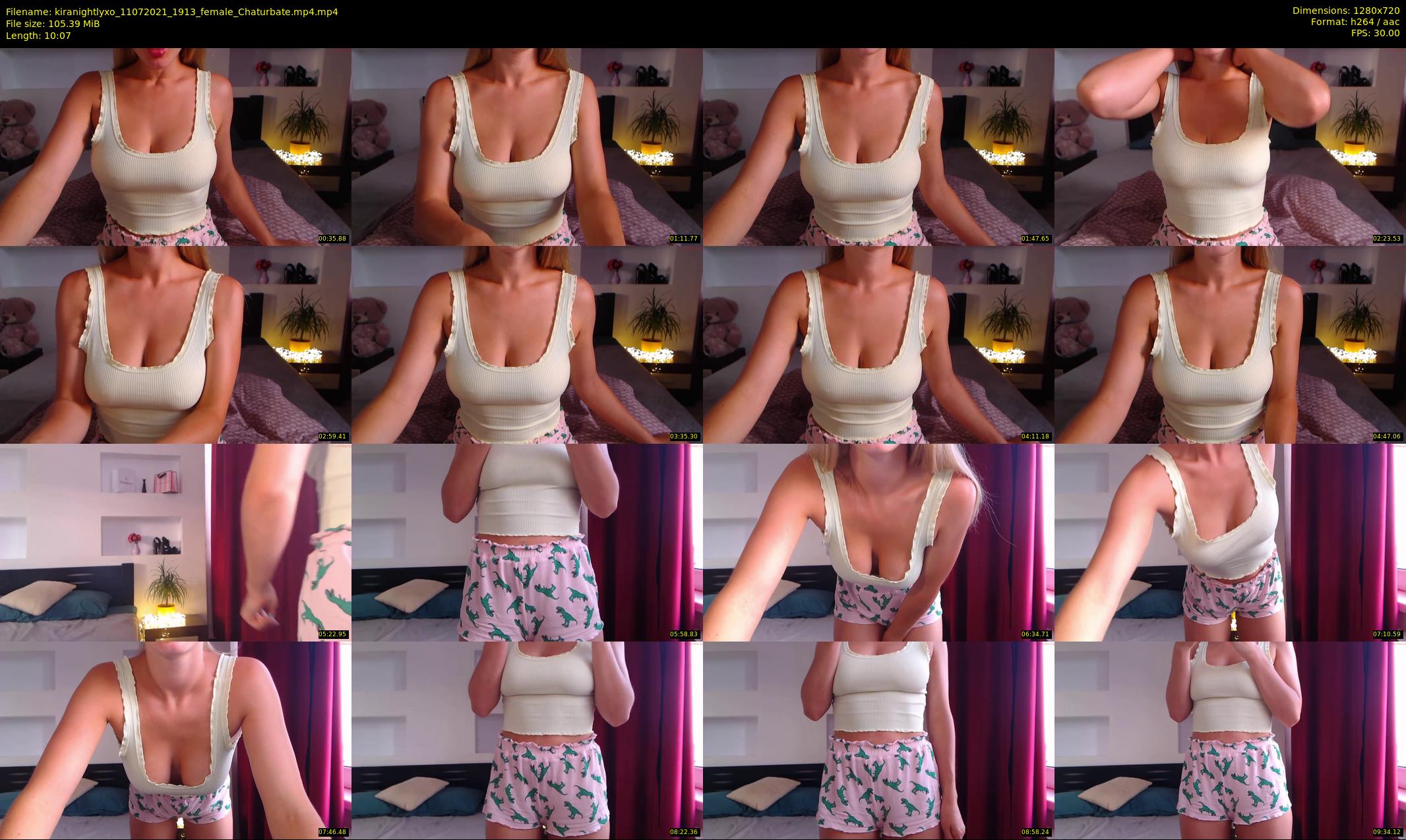 kiranightlyxo — 11 minute Chaturbate female cam show recording, 720p, Jul 11, 2021