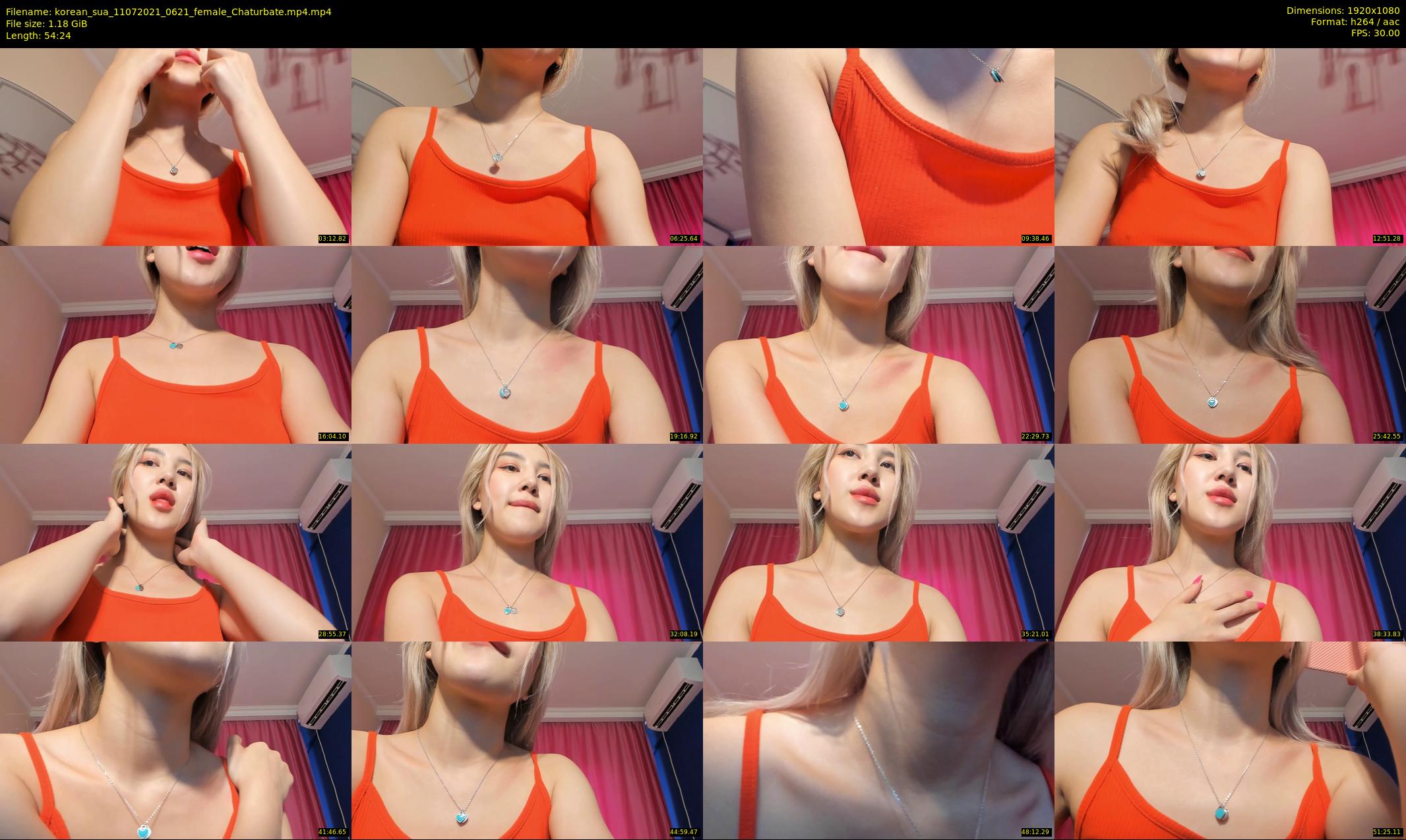 korean_sua — 55 minute Chaturbate female cam show recording, 1080p, Jul 11, 2021