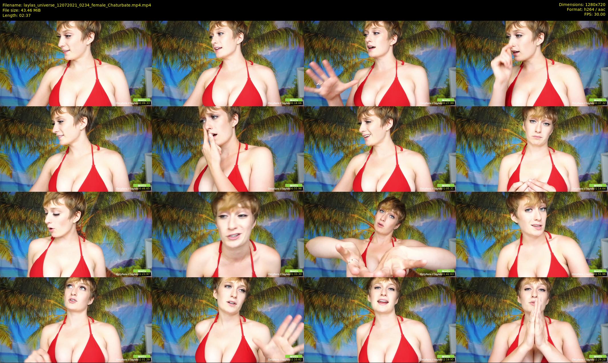 laylas_universe — 3 minute Chaturbate female cam show recording, 720p, Jul 12, 2021