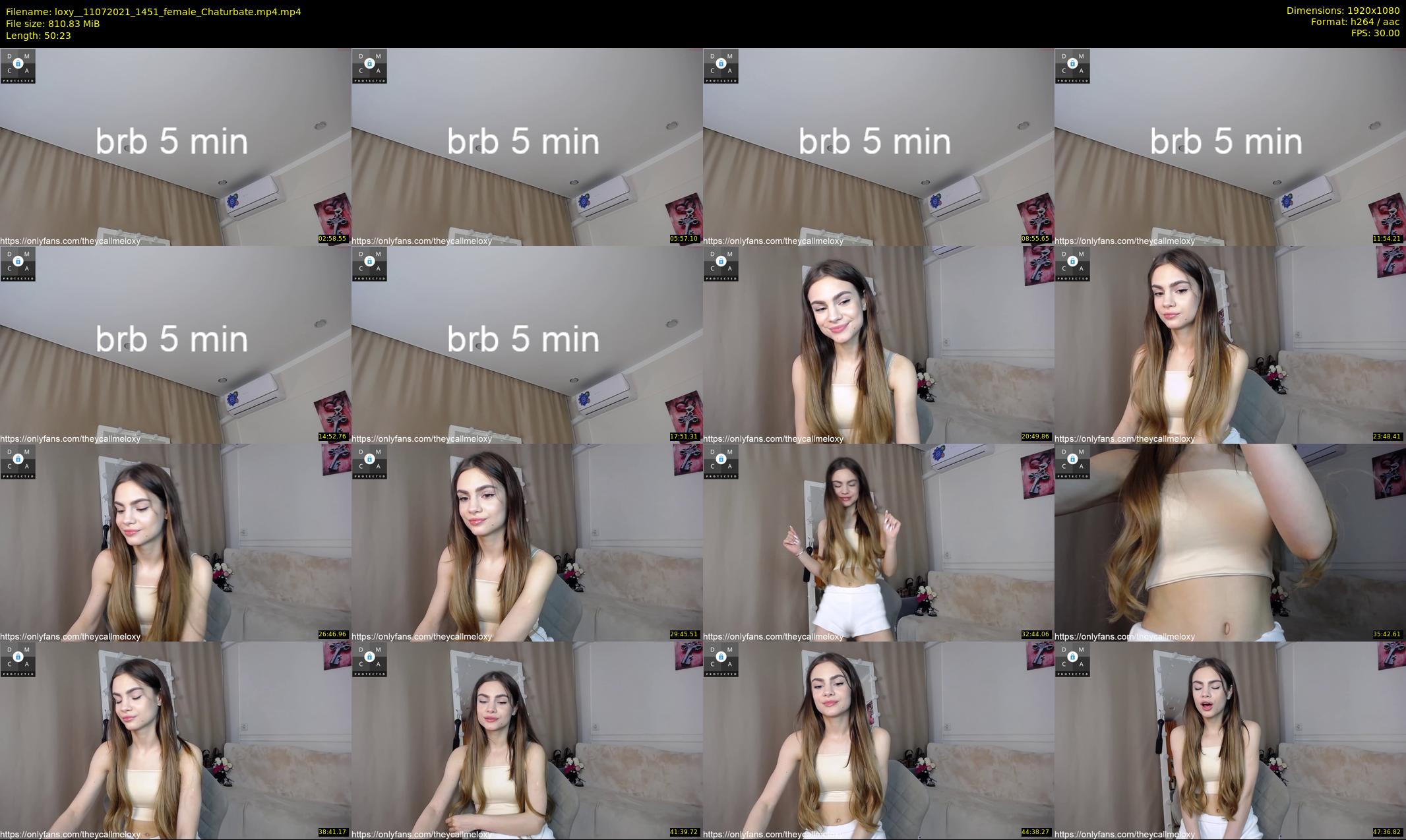 loxy_ — 51 minute Chaturbate female cam show recording, 1080p, Jul 11, 2021