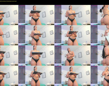 malejadiaz_ — 9 minute Chaturbate female cam show recording, 1080p, Jul 11, 2021