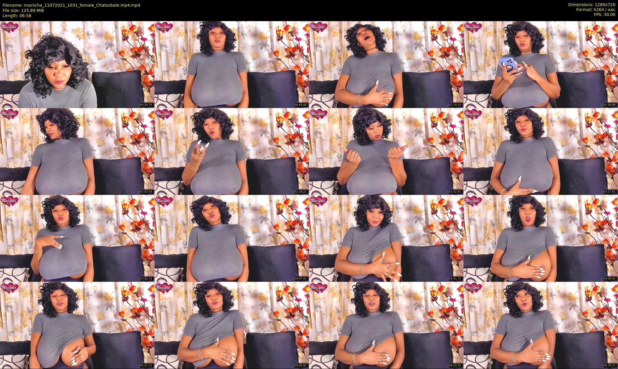 mariicha — 7 minute Chaturbate female cam show recording, 720p, Jul 11, 2021