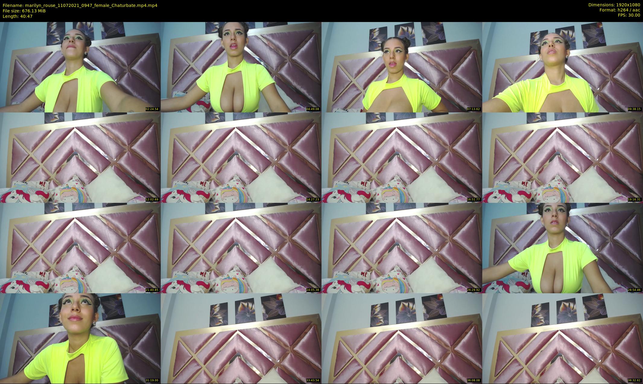 marilyn_rouse — 41 minute Chaturbate female cam show recording, 1080p, Jul 11, 2021