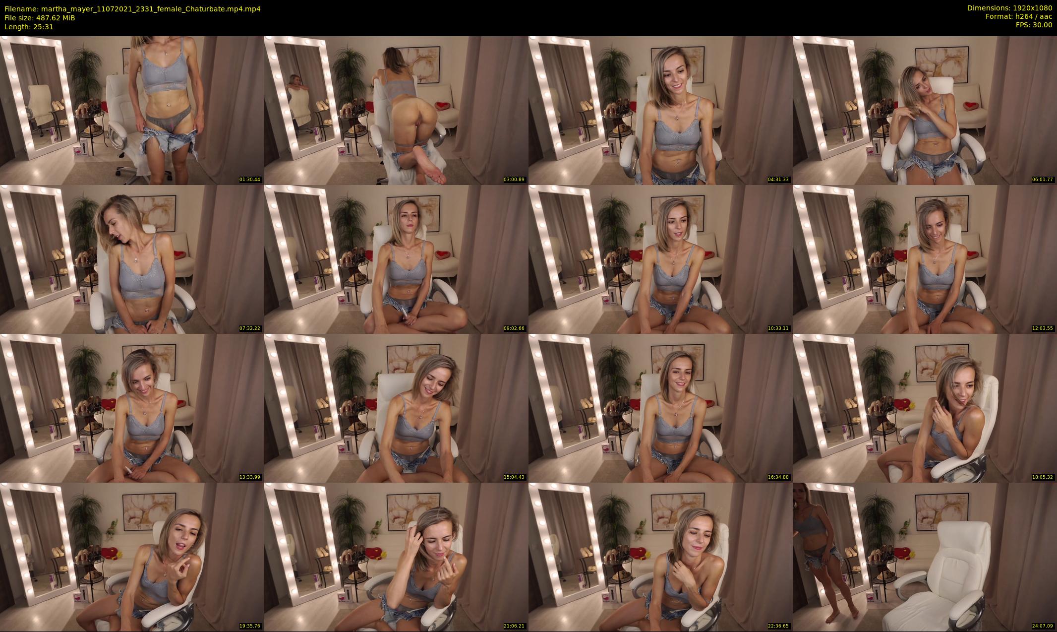 martha_mayer — 26 minute Chaturbate female cam show recording, 1080p, Jul 11, 2021