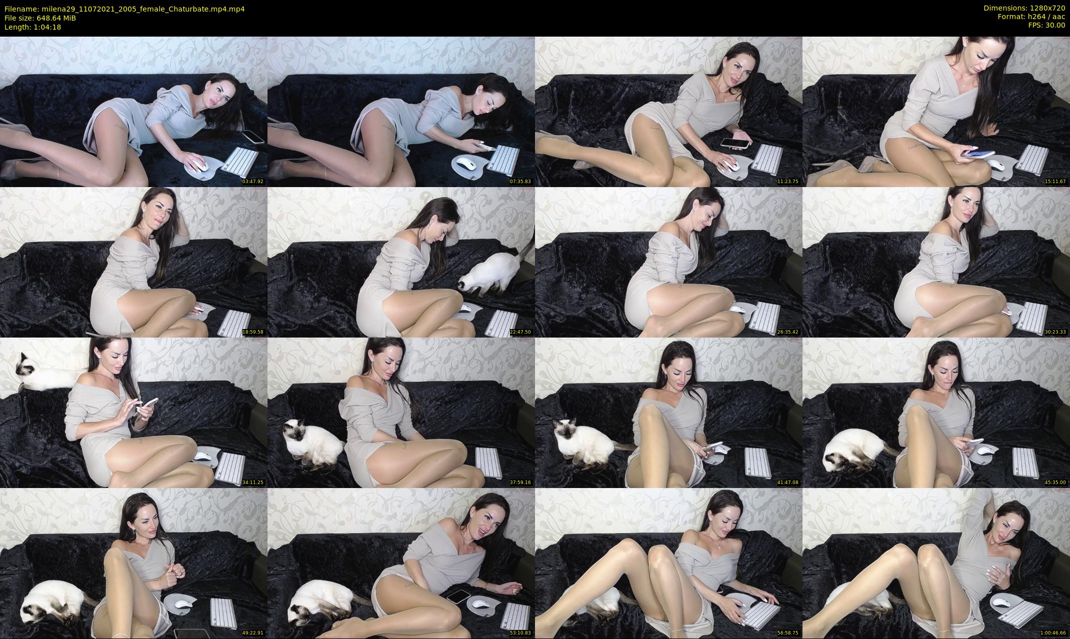 milena29 — 65 minute Chaturbate female cam show recording, 720p, Jul 11, 2021