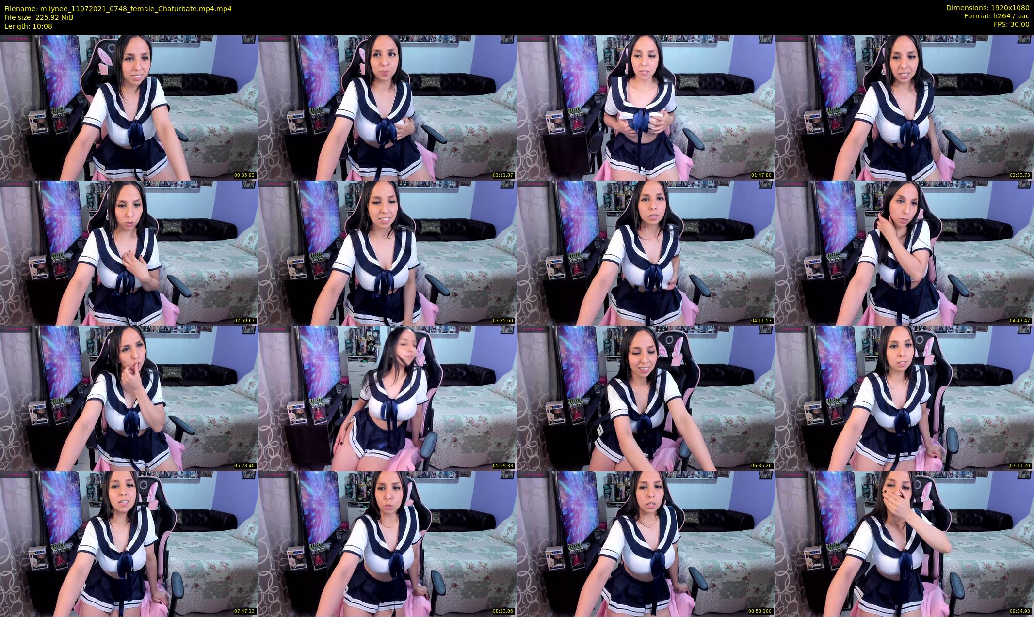 milynee — 11 minute Chaturbate female cam show recording, 1080p, Jul 11, 2021