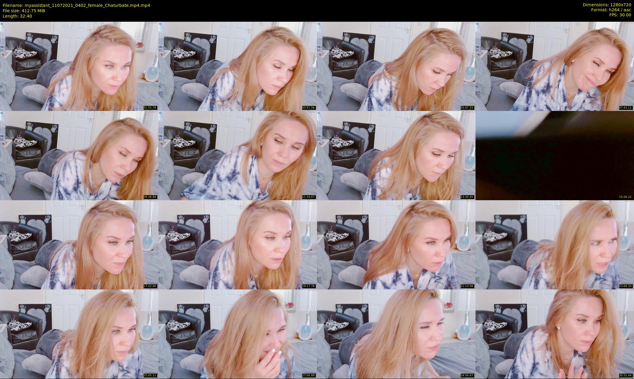 myassistant — 33 minute Chaturbate female cam show recording, 720p, Jul 11, 2021