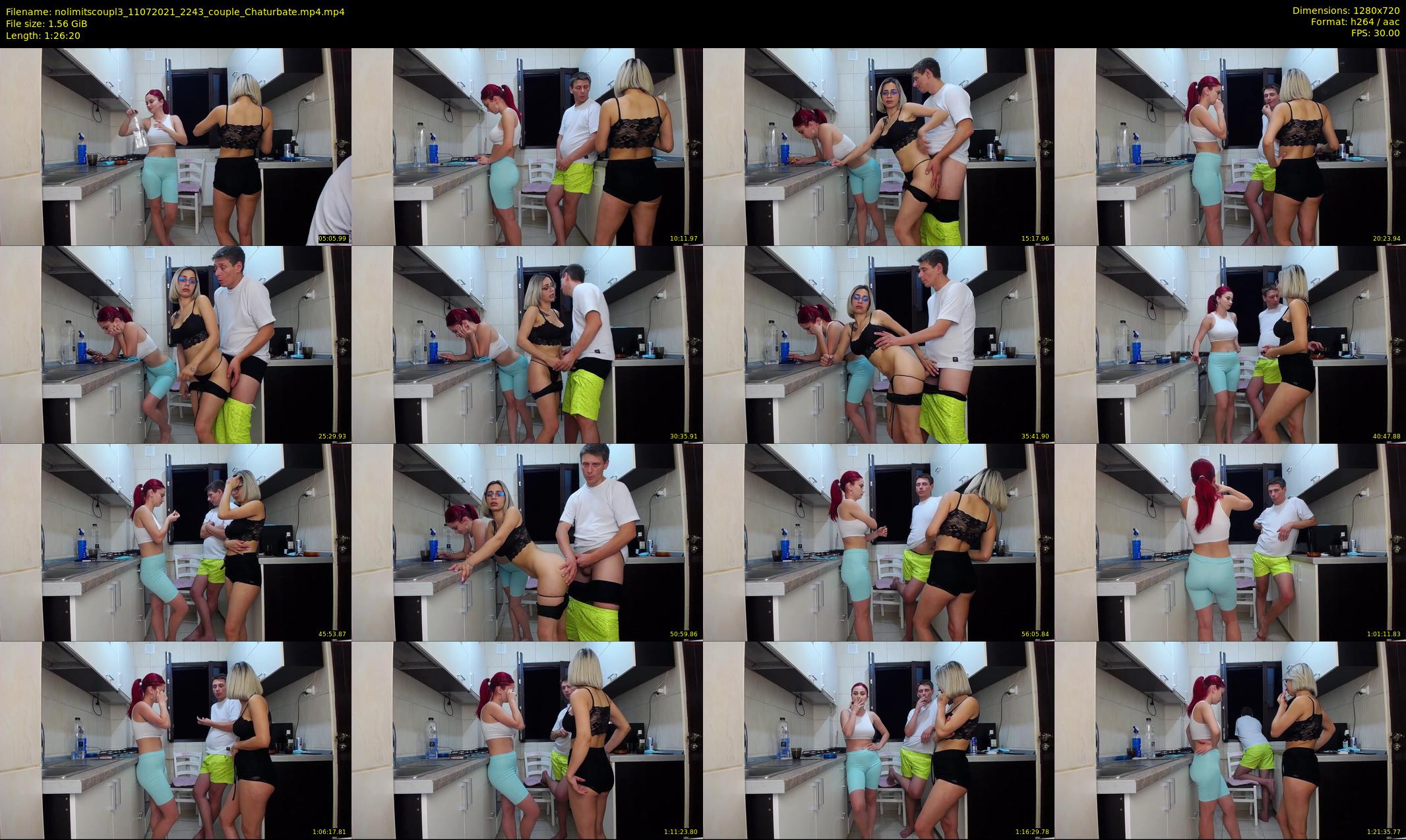 nolimitscoupl3 — 87 minute Chaturbate couple cam show recording, 720p, Jul 11, 2021