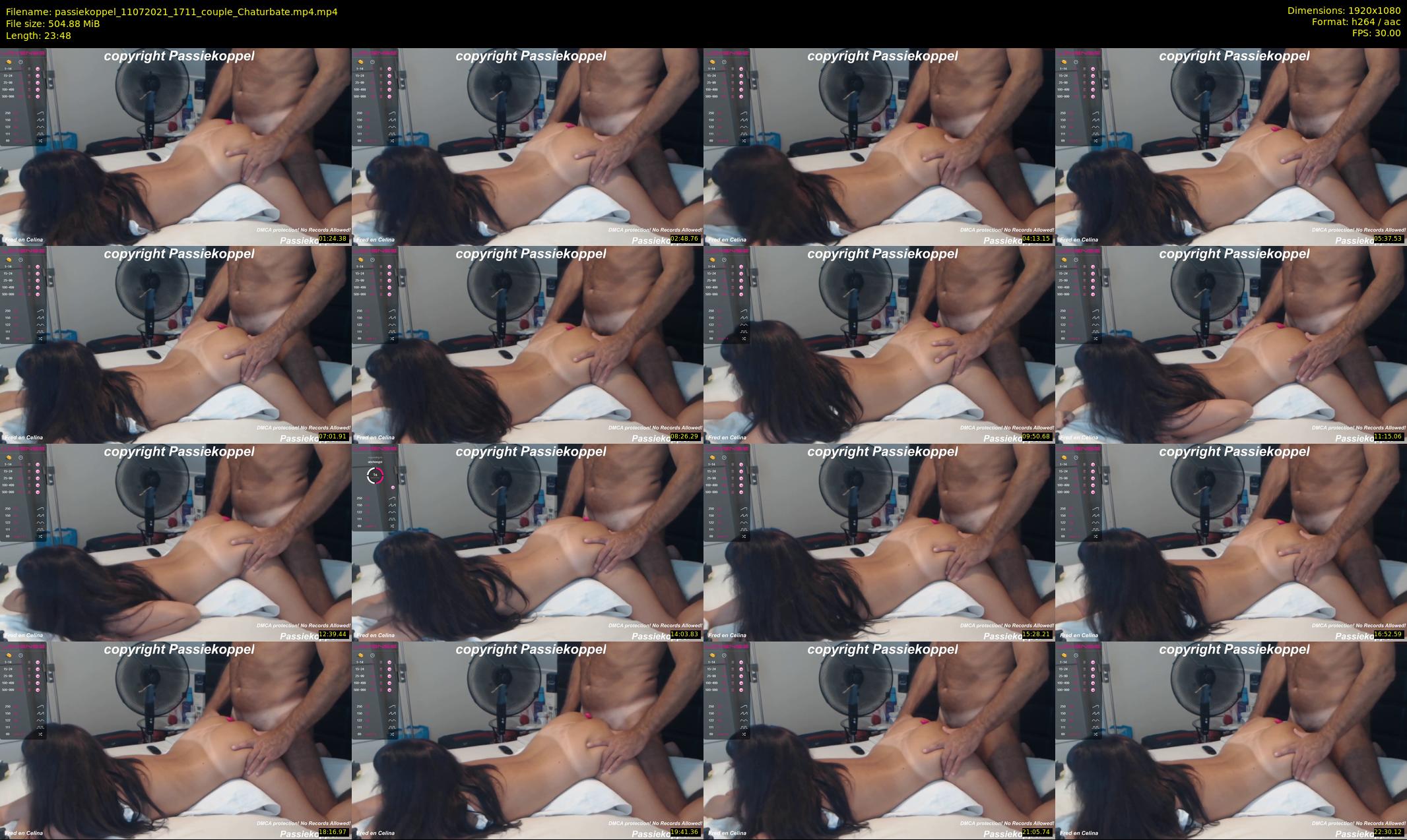 passiekoppel — 24 minute Chaturbate couple cam show recording, 1080p, Jul 11, 2021