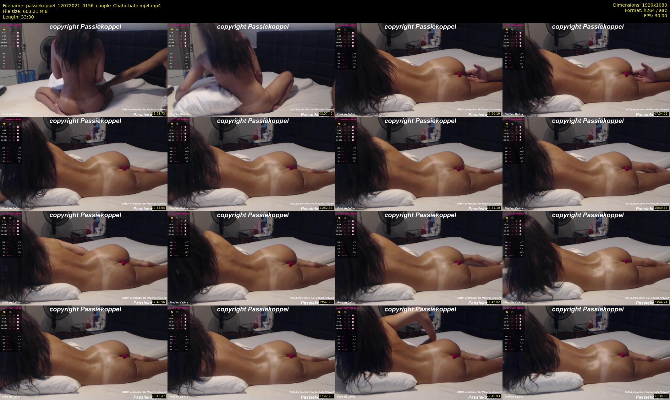 passiekoppel — 34 minute Chaturbate couple cam show recording, 1080p, Jul 12, 2021