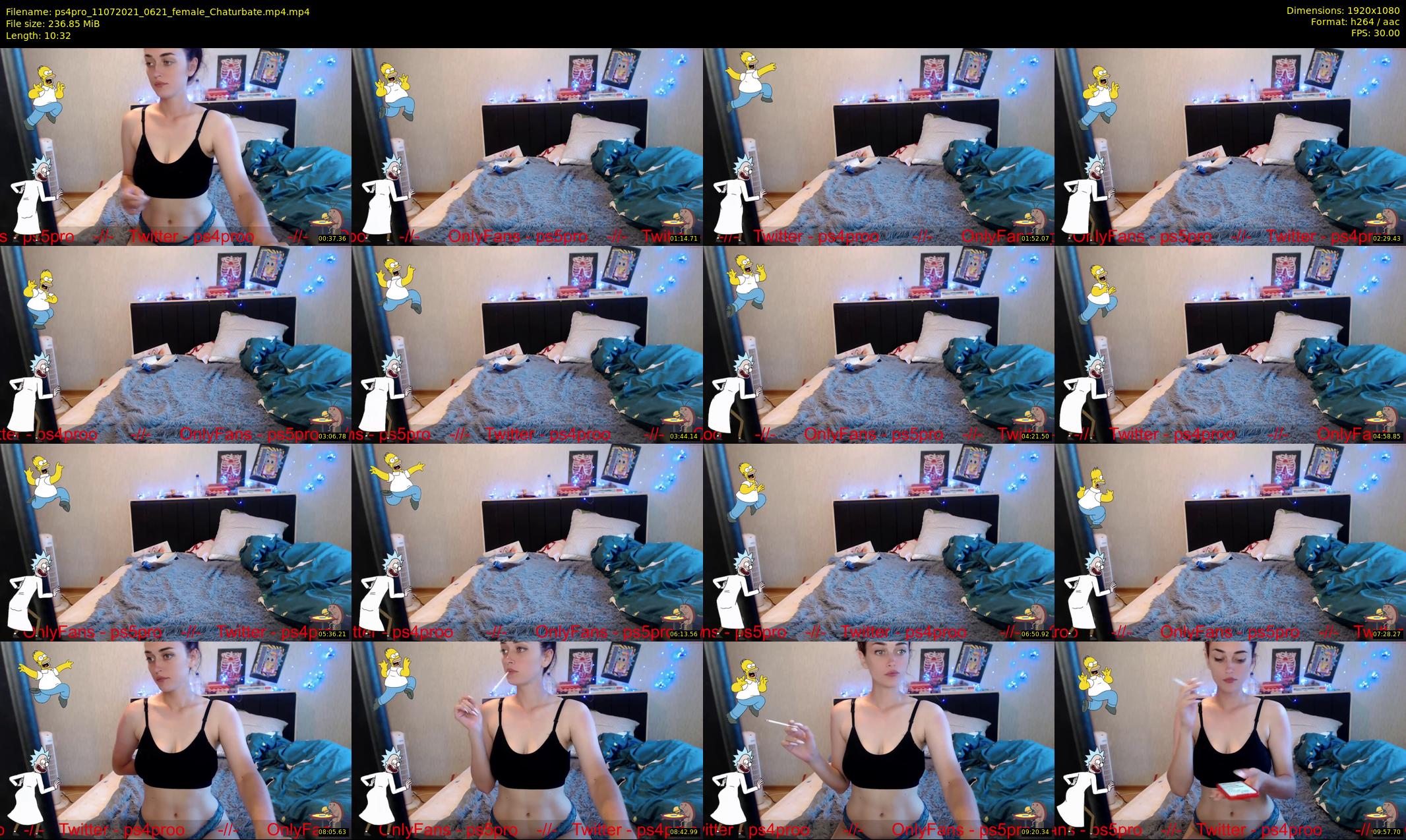 ps4pro — 11 minute Chaturbate female cam show recording, 1080p, Jul 11, 2021
