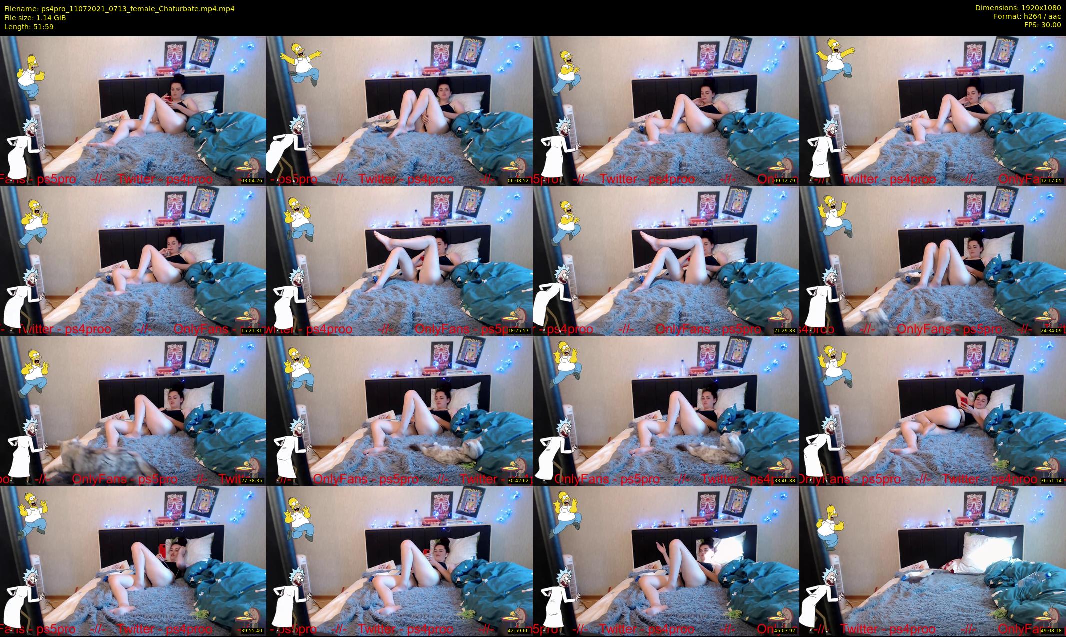 ps4pro — 52 minute Chaturbate female cam show recording, 1080p, Jul 11, 2021