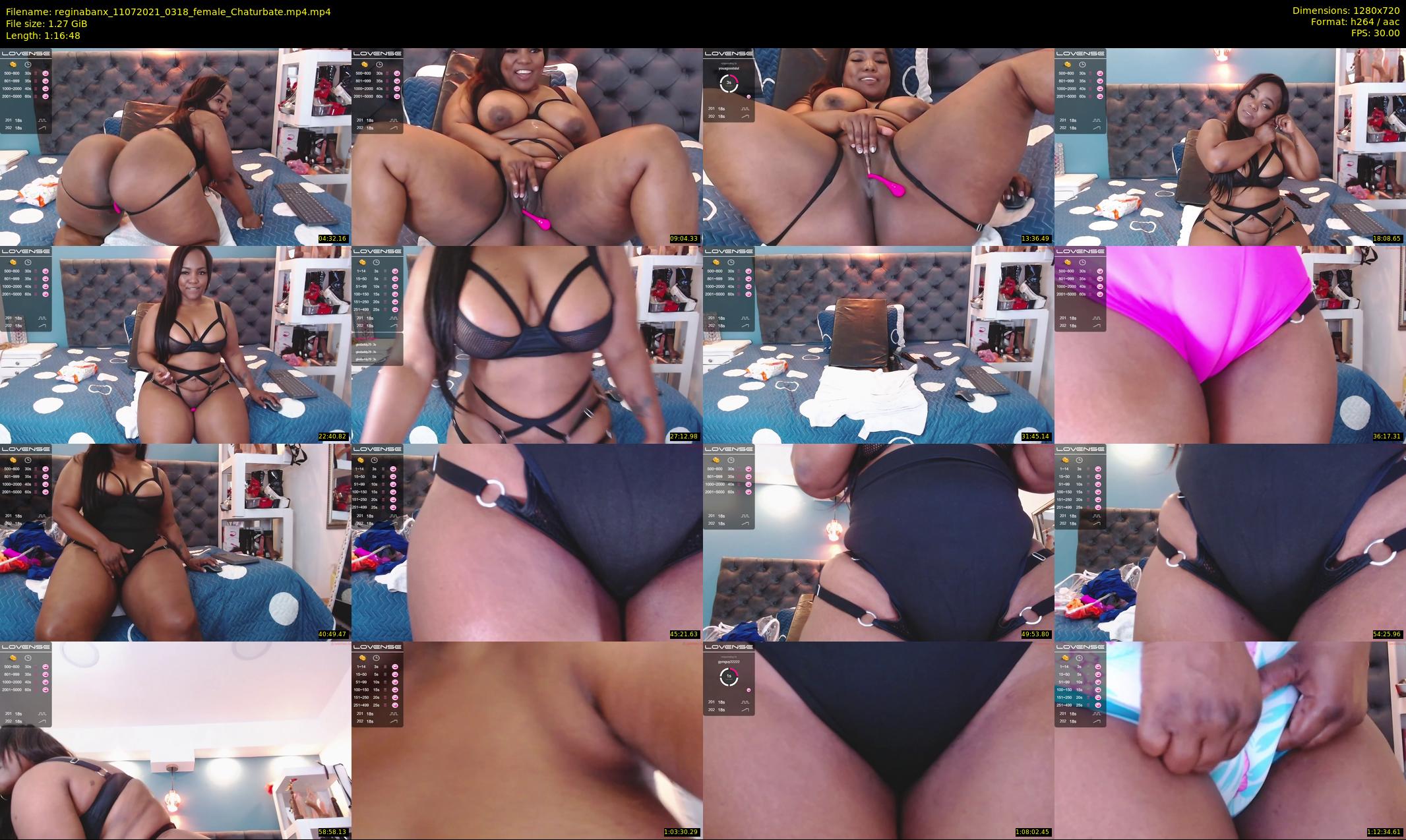 reginabanx — 77 minute Chaturbate female cam show recording, 720p, Jul 11, 2021