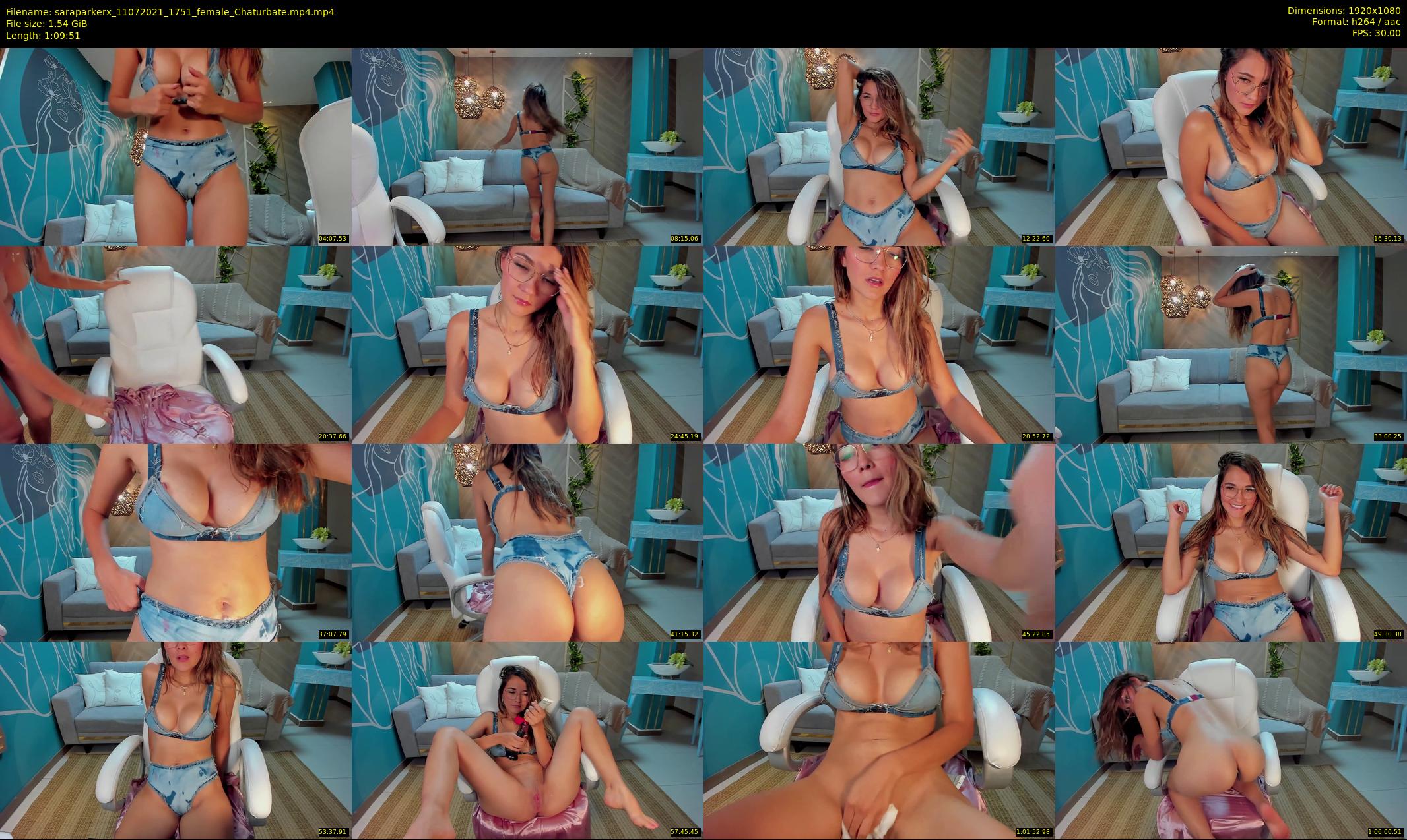 saraparkerx — 70 minute Chaturbate female cam show recording, 1080p, Jul 11, 2021