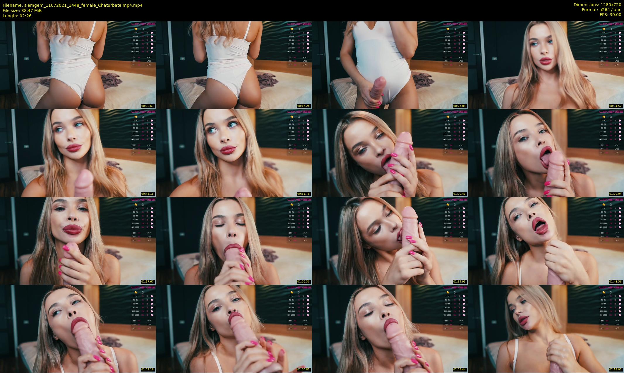 slemgem — 3 minute Chaturbate couple cam show recording, 720p, Jul 11, 2021