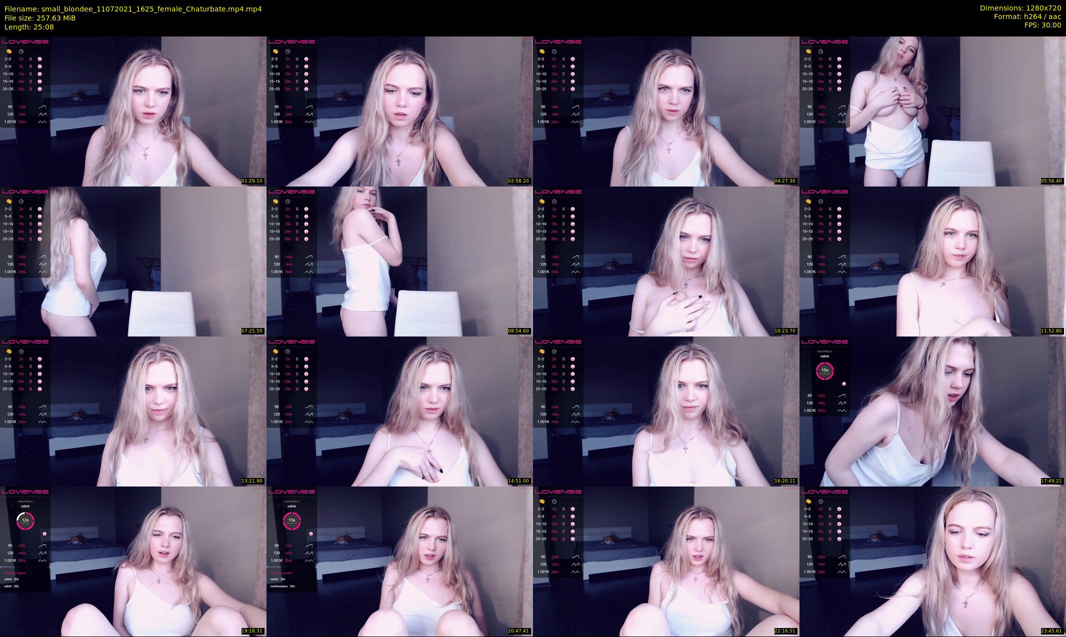 small_blondee — 26 minute Chaturbate female cam show recording, 720p, Jul 11, 2021