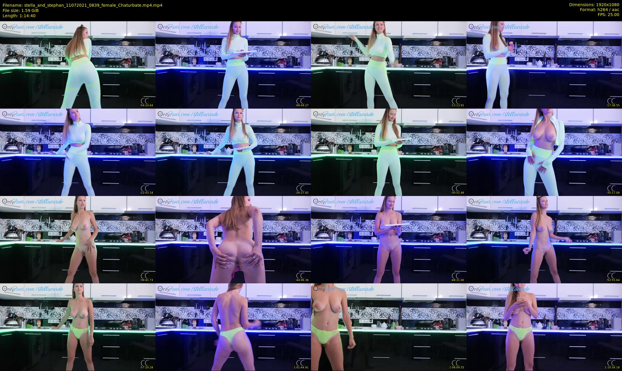 stella_and_stephan — 75 minute Chaturbate couple cam show recording, 1080p, Jul 11, 2021