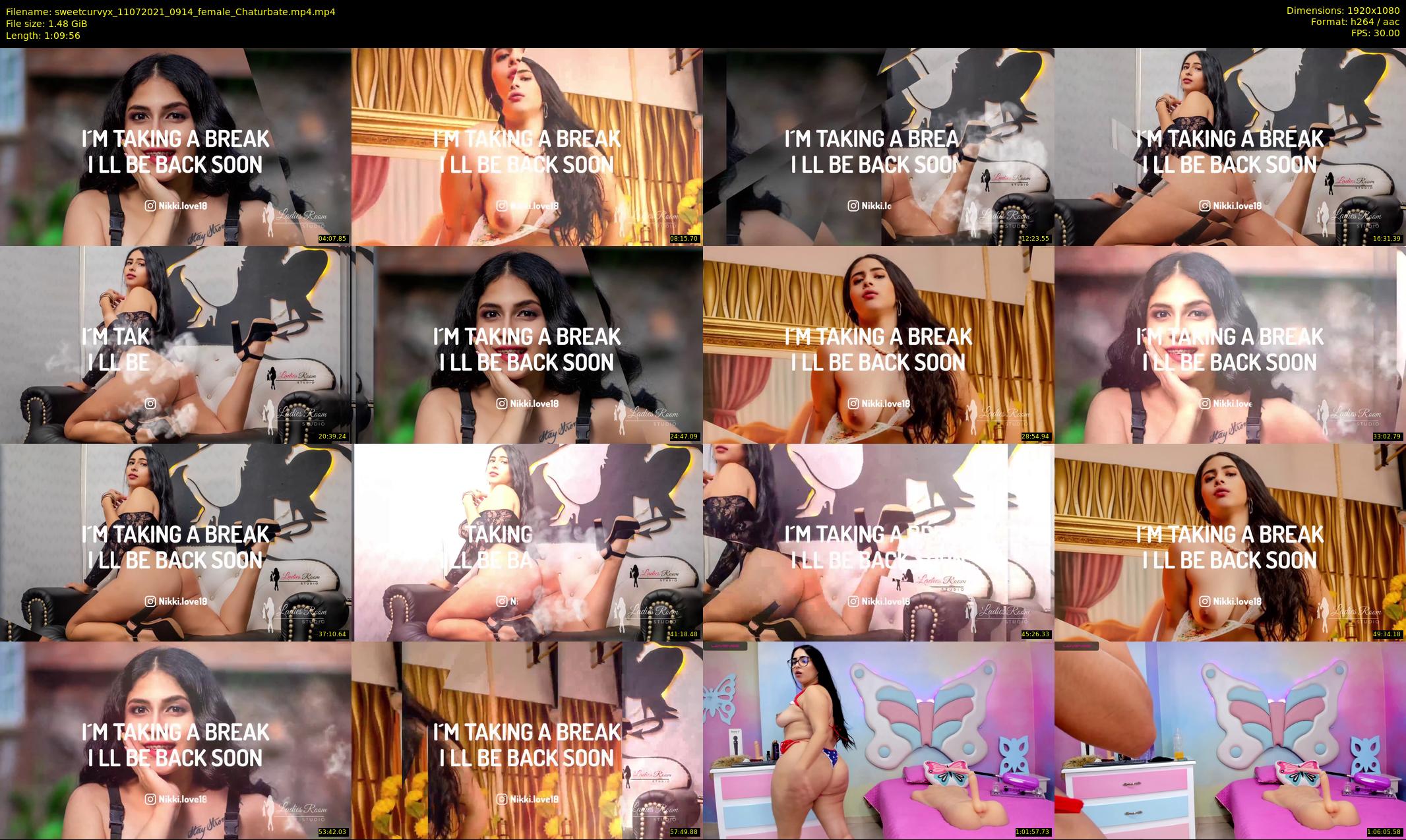 sweetcurvyx — 70 minute Chaturbate couple cam show recording, 1080p, Jul 11, 2021
