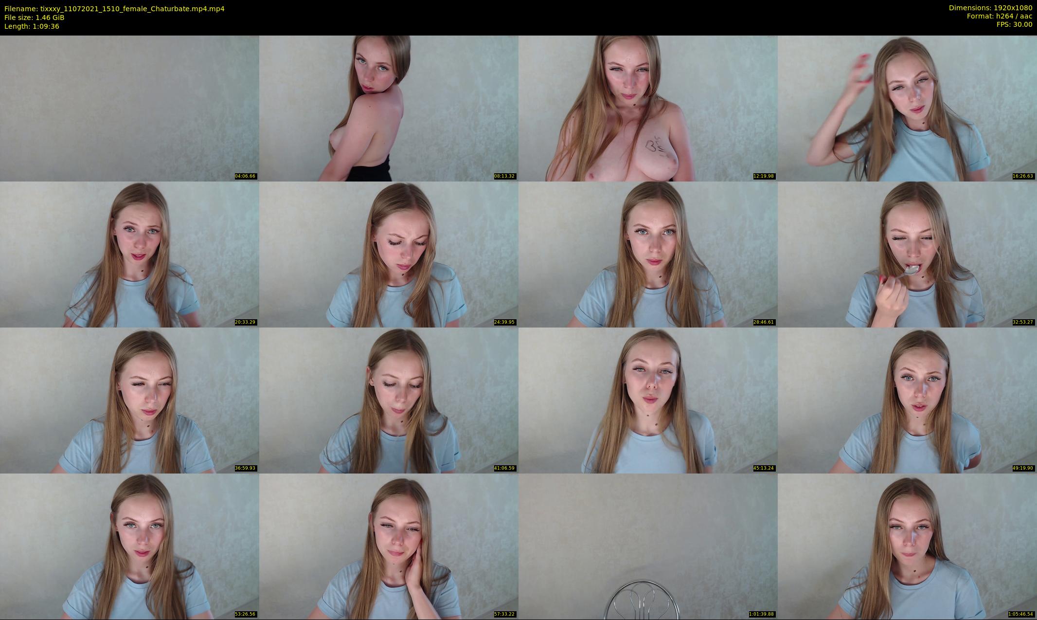 tixxxy — 70 minute Chaturbate female cam show recording, 1080p, Jul 11, 2021