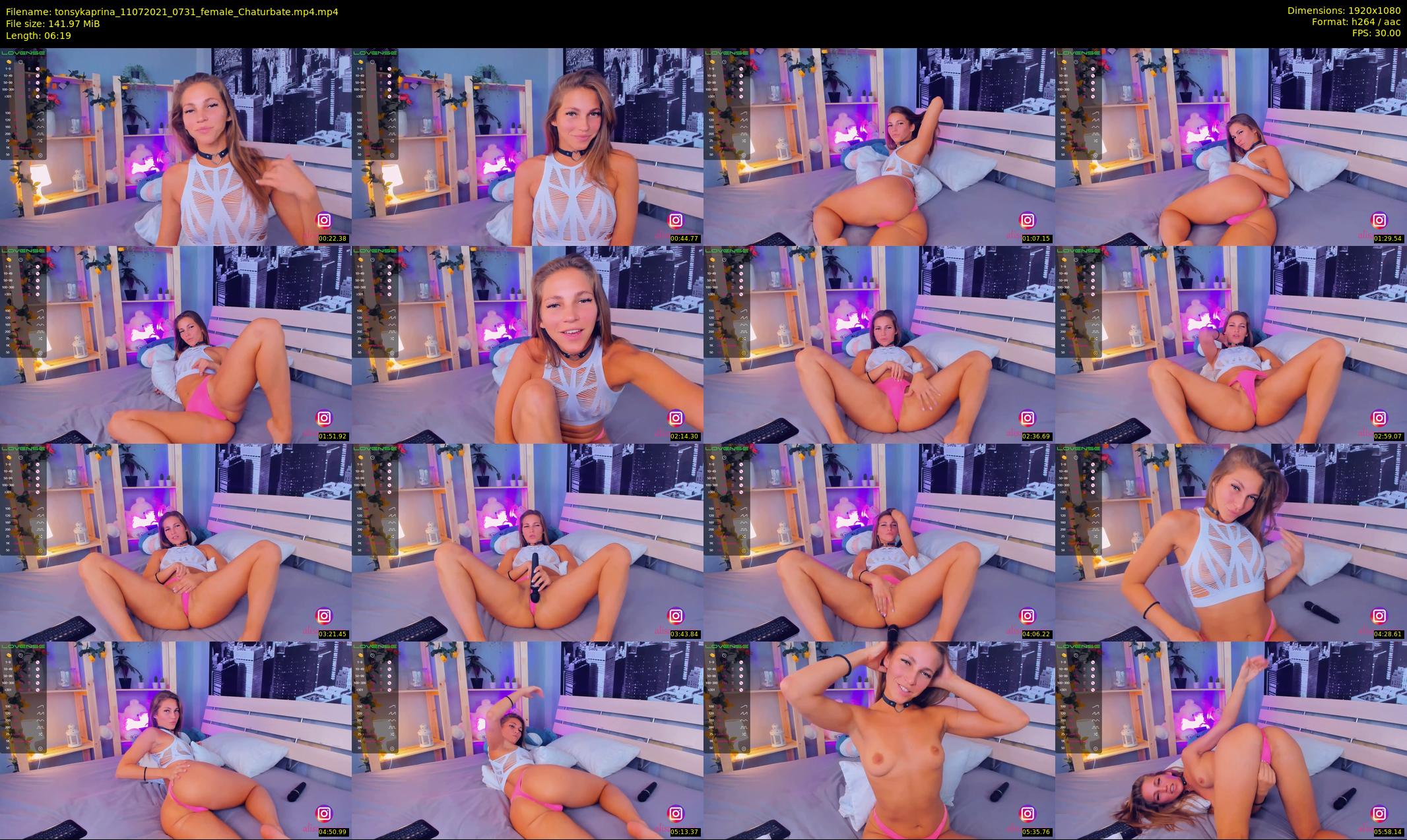 tonsykaprina — 7 minute Chaturbate couple cam show recording, 1080p, Jul 11, 2021
