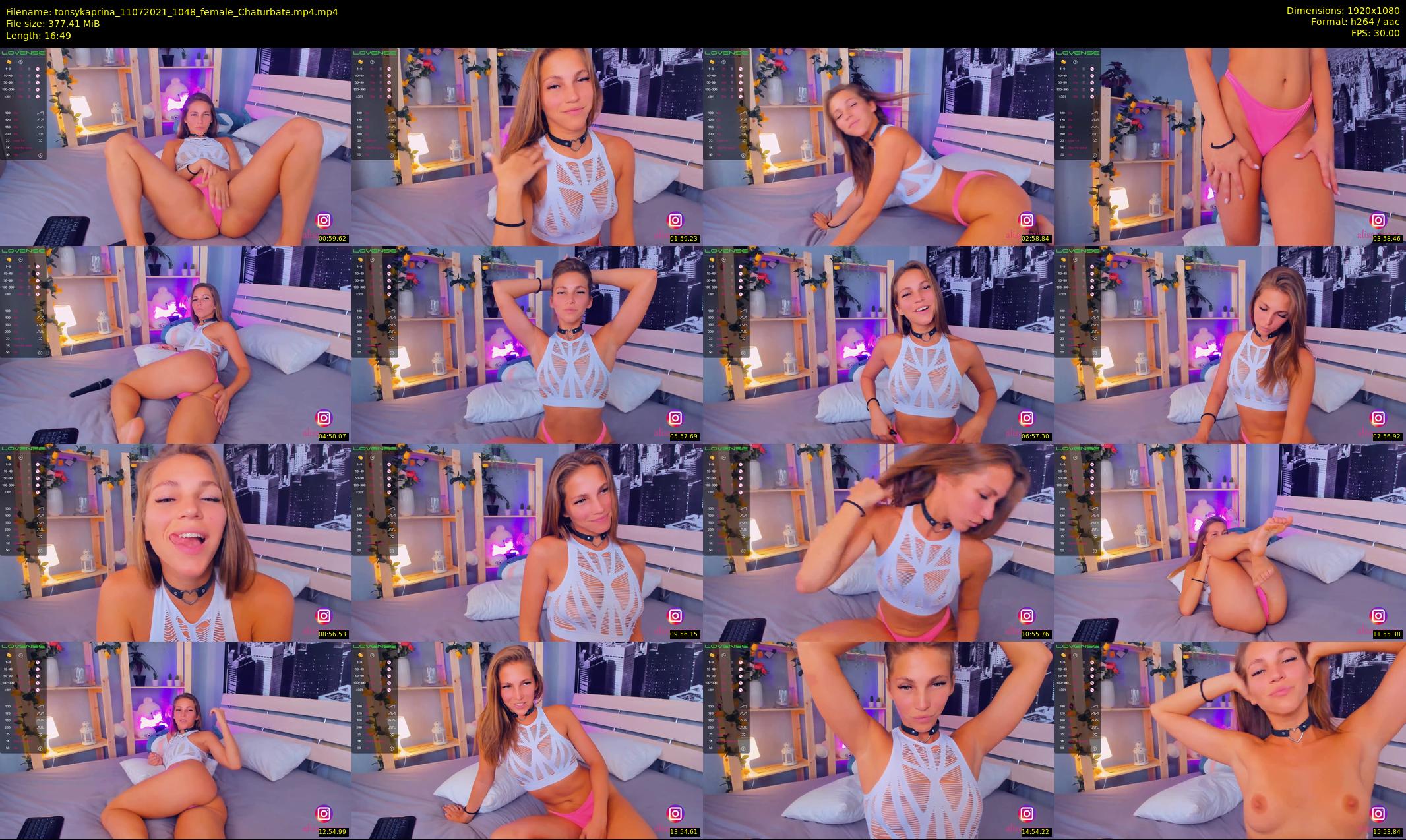 tonsykaprina — 17 minute Chaturbate couple cam show recording, 1080p, Jul 11, 2021