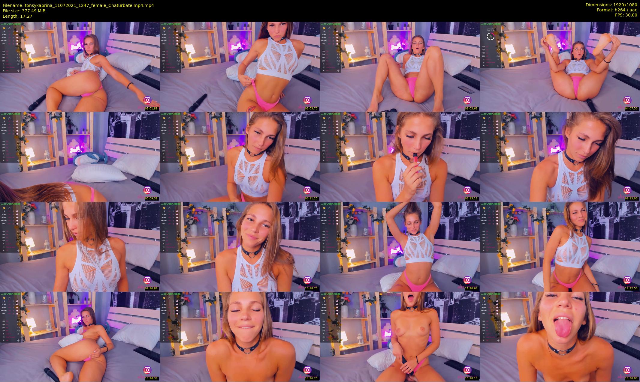 tonsykaprina — 18 minute Chaturbate couple cam show recording, 1080p, Jul 11, 2021