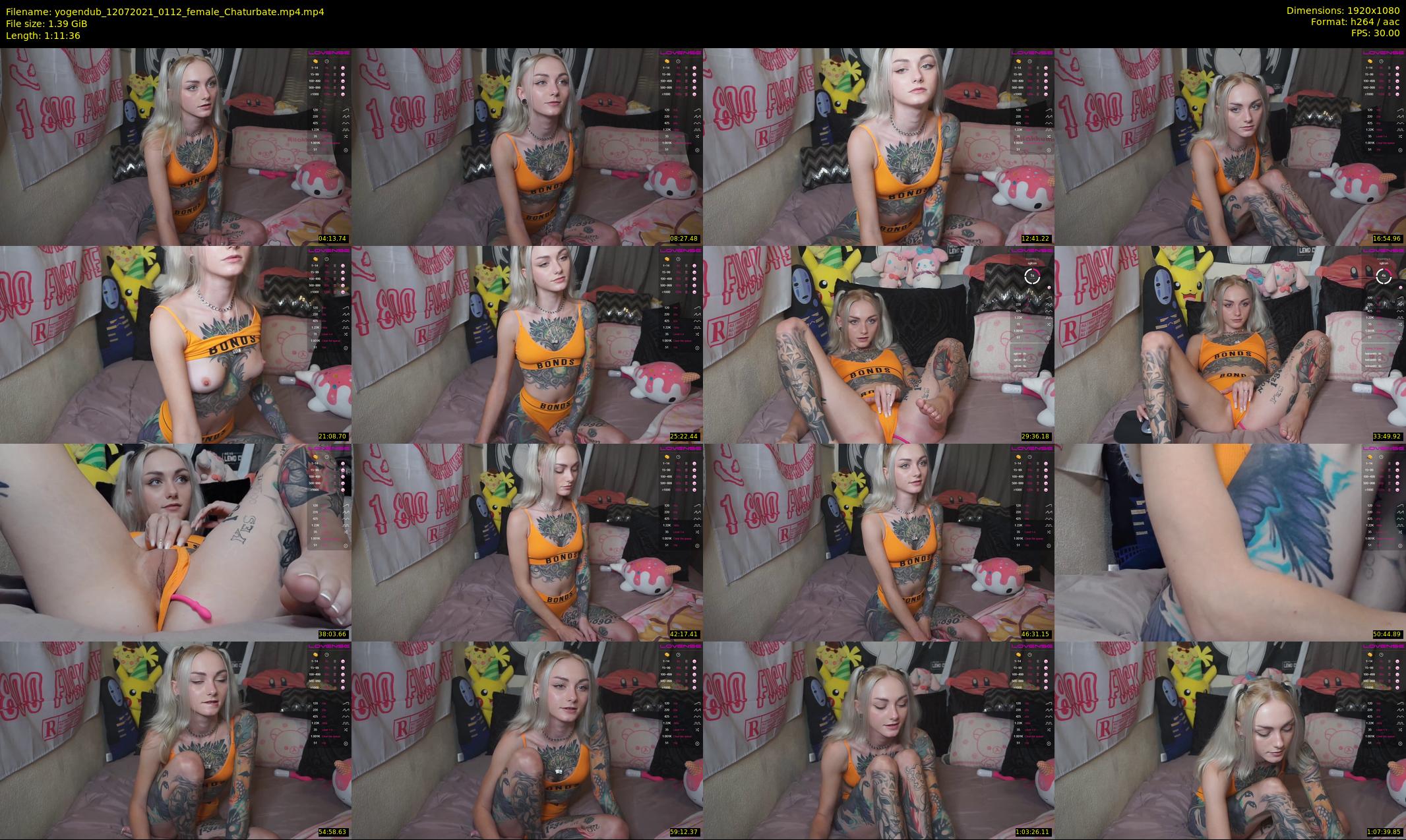 yogendub — 72 minute Chaturbate female cam show recording, 1080p, Jul 12, 2021