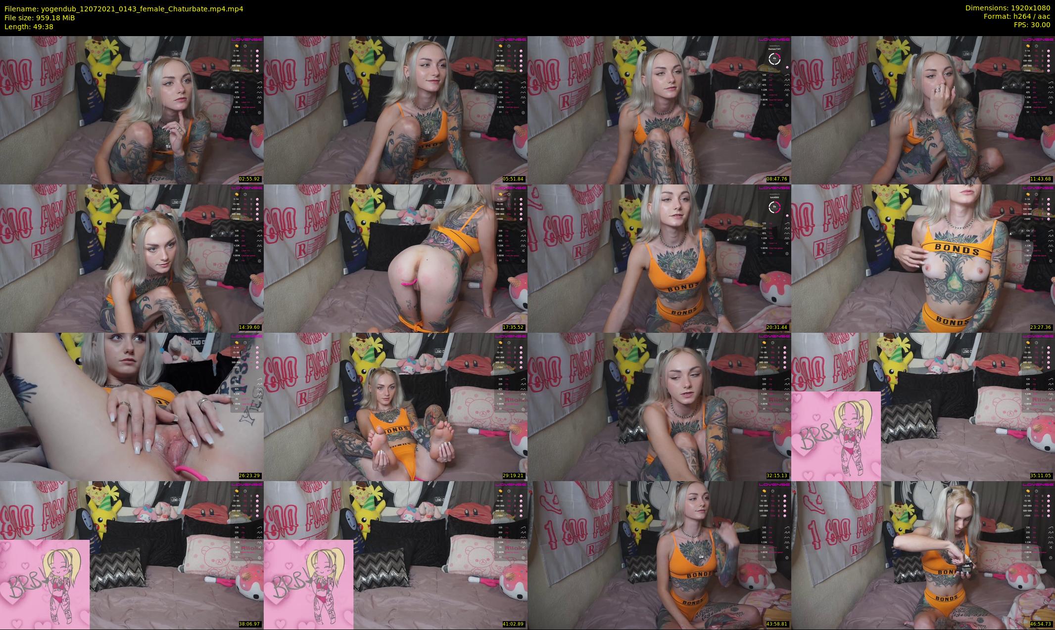 yogendub — 50 minute Chaturbate female cam show recording, 1080p, Jul 12, 2021