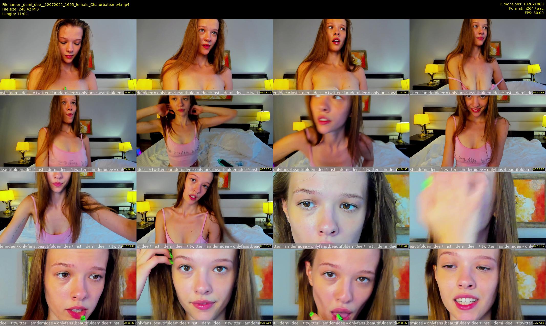 _demi_dee_ — 12 minute Chaturbate female cam show recording, 1080p, Jul 12, 2021