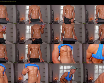 aaronmagnum — 45 minute Chaturbate male cam show recording, 720p, Jul 12, 2021
