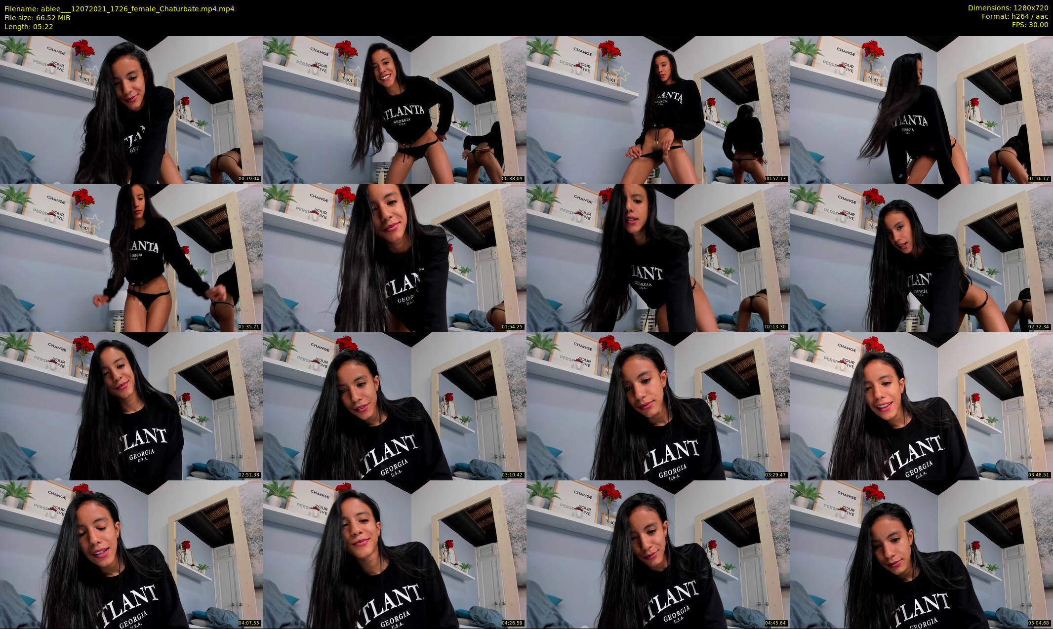 abiee__ — 6 minute Chaturbate female cam show recording, 720p, Jul 12, 2021