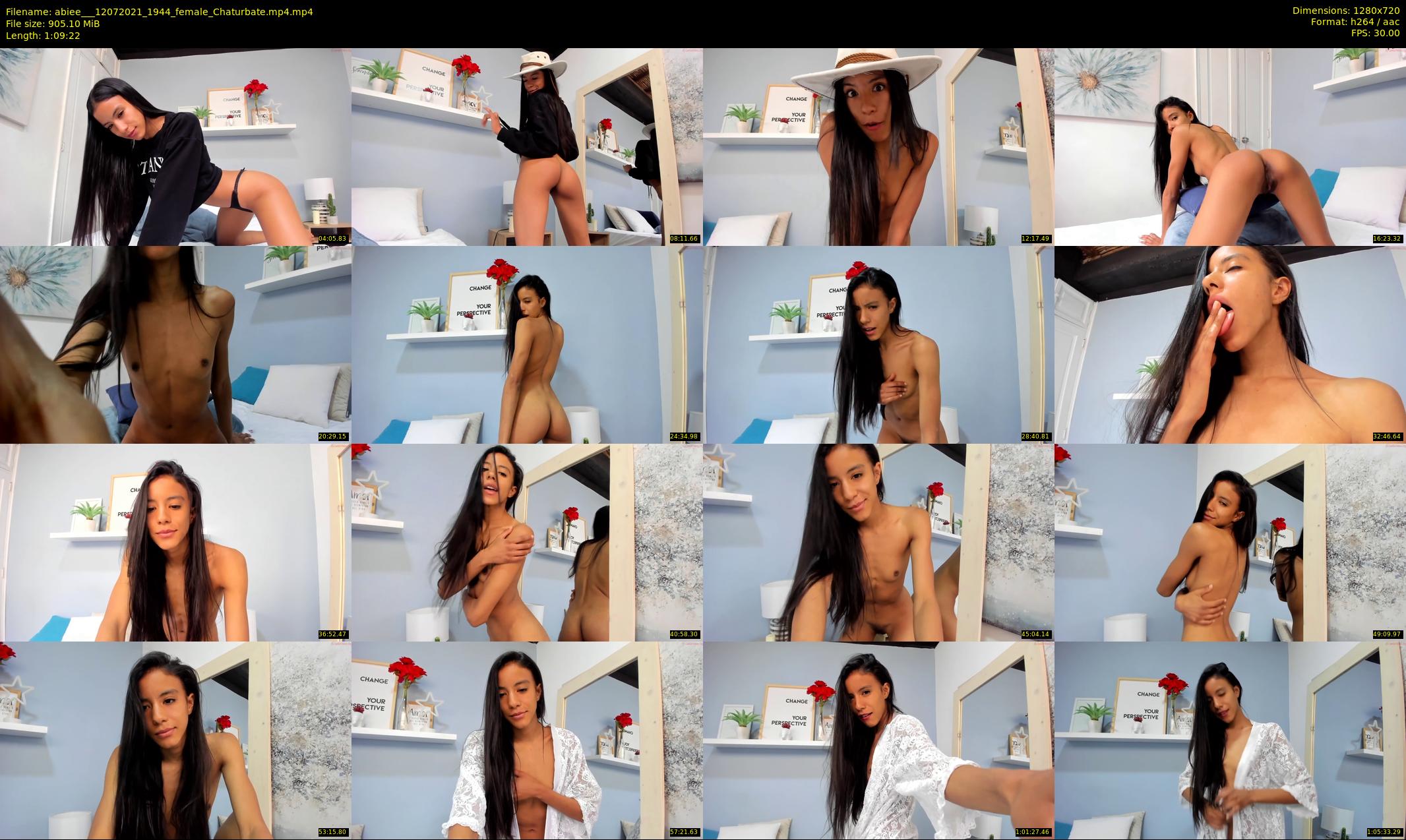 abiee__ — 70 minute Chaturbate female cam show recording, 720p, Jul 12, 2021