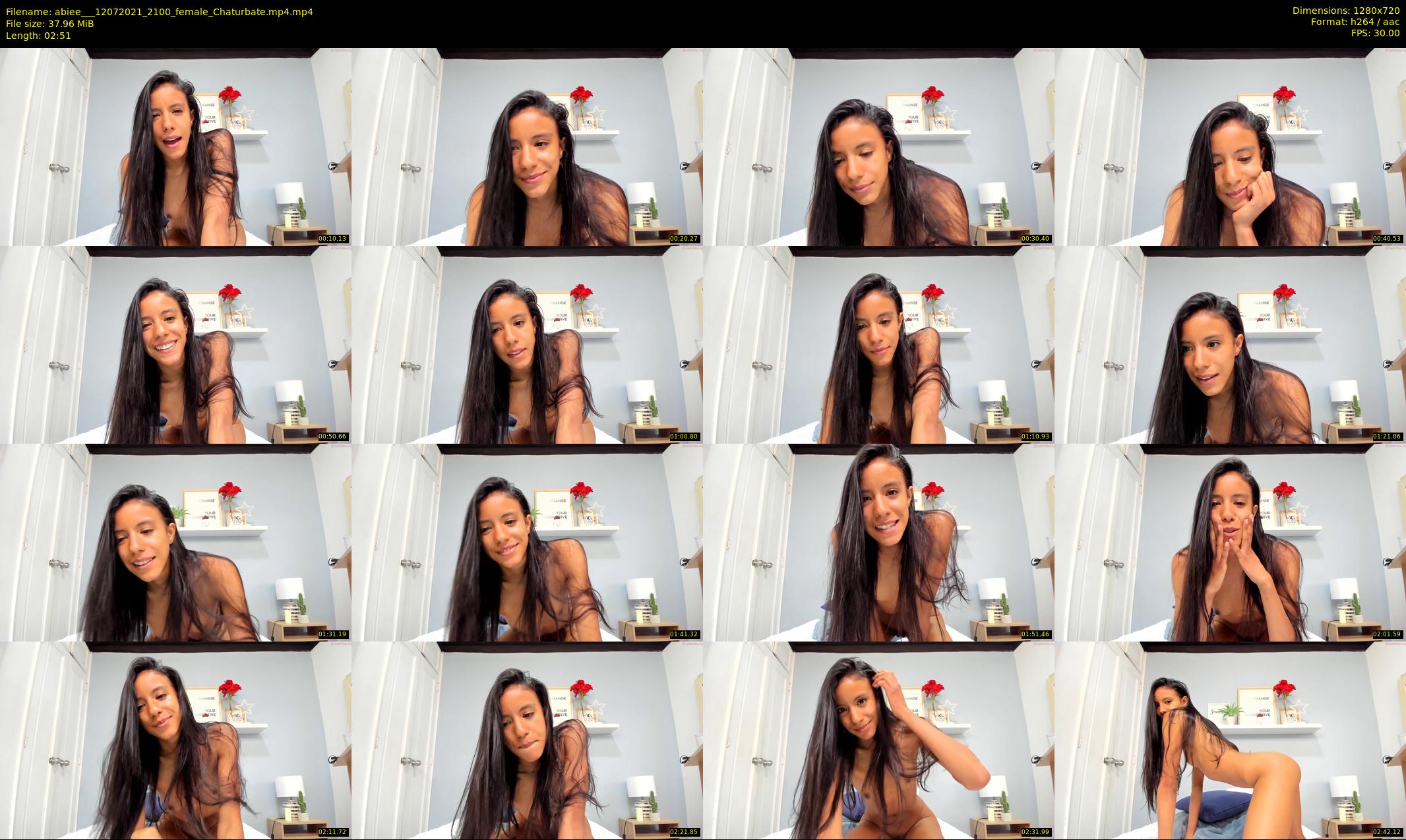 abiee__ — 3 minute Chaturbate female cam show recording, 720p, Jul 12, 2021