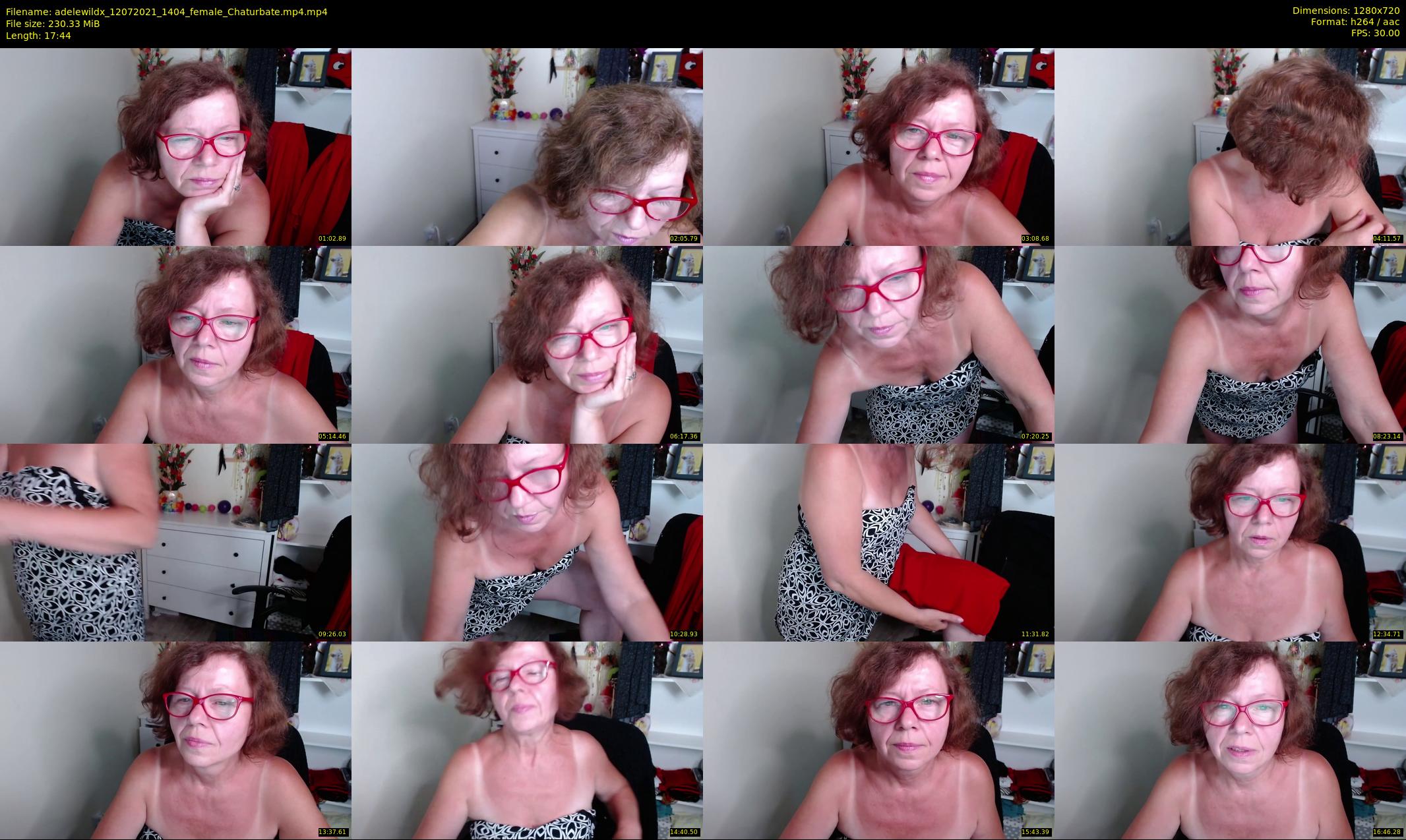 adelewildx — 18 minute Chaturbate female cam show recording, 720p, Jul 12, 2021