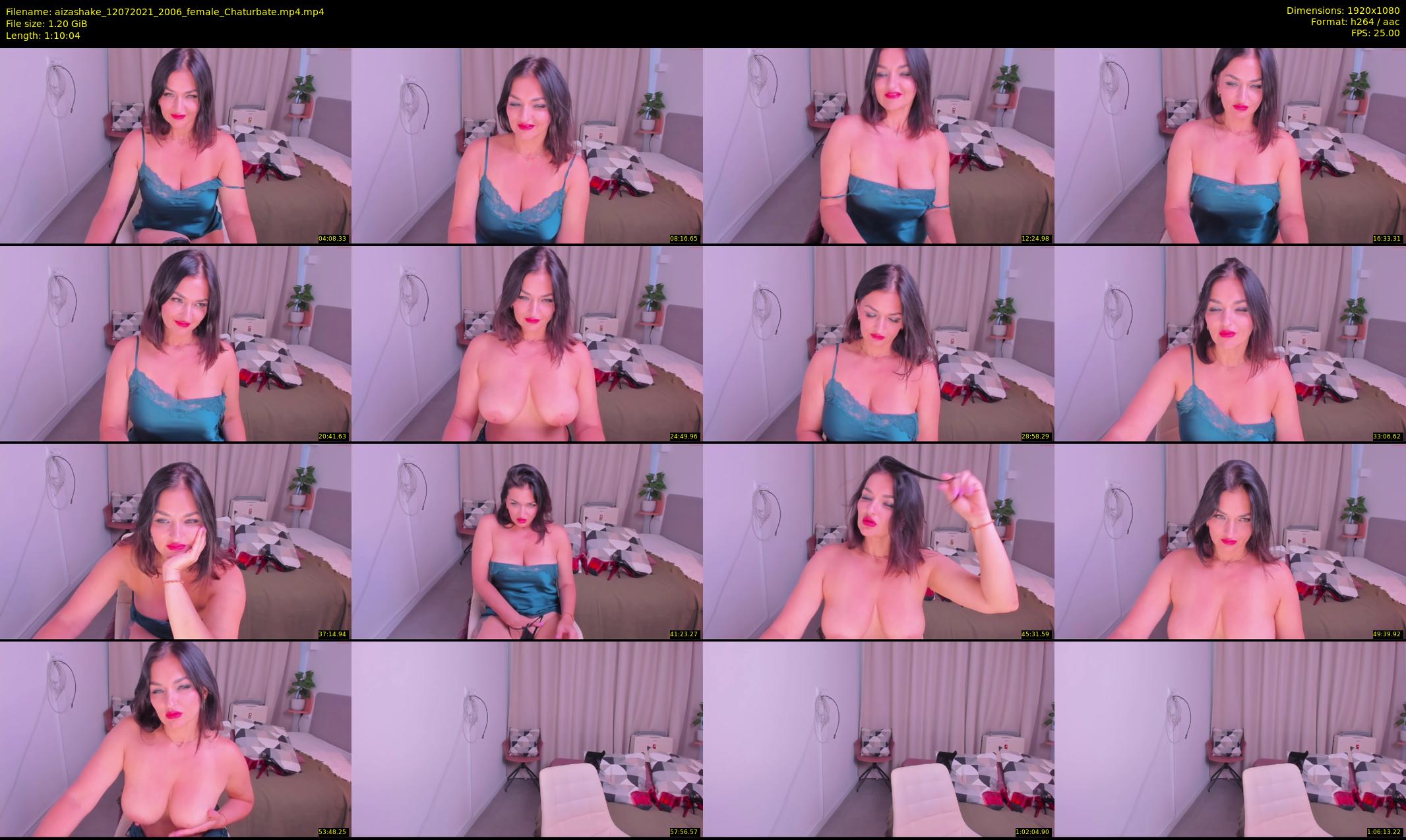 aizashake — 71 minute Chaturbate female cam show recording, 1080p, Jul 12, 2021